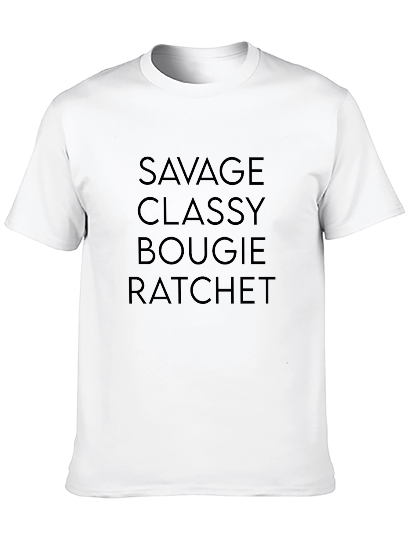Savage Classy Bougie Ratchet Black T-Shirt