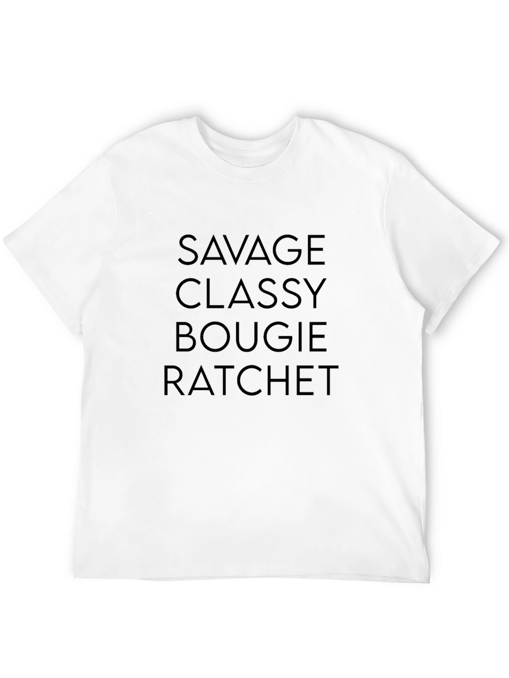 Savage Classy Bougie Ratchet Black T-Shirt