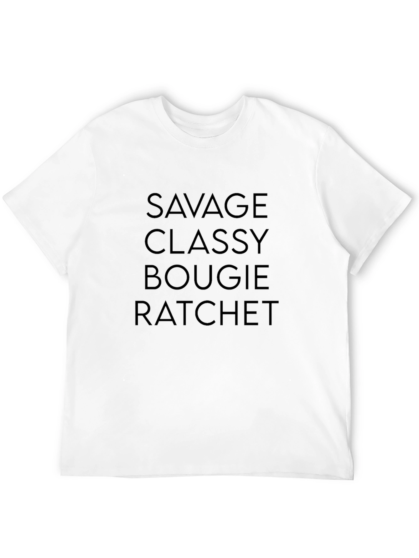 Savage Classy Bougie Ratchet Black T-Shirt