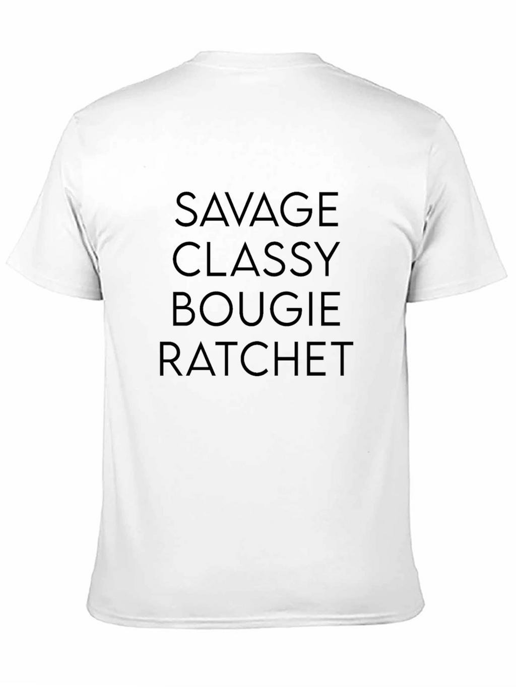 Savage Classy Bougie Ratchet Black T-Shirt
