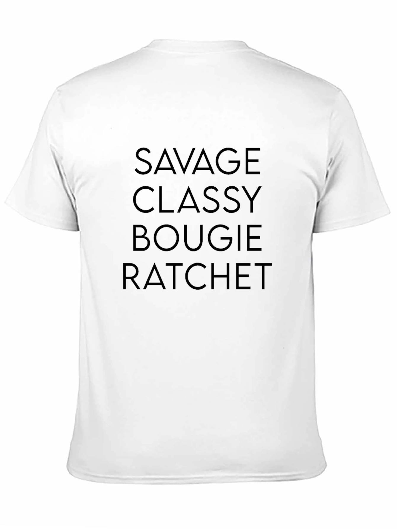 Savage Classy Bougie Ratchet Black T-Shirt