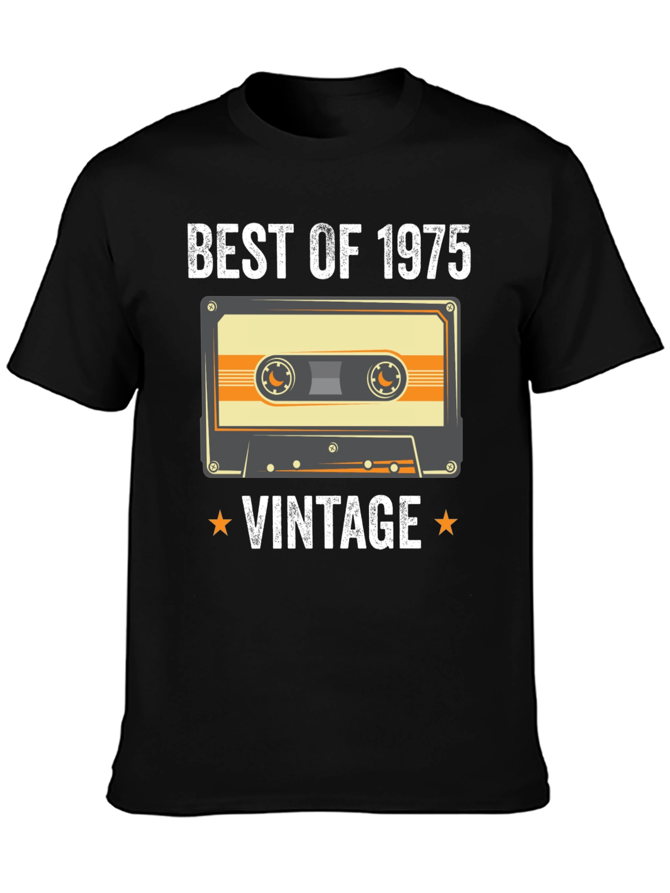 Best of 1975 Vintage Cassette Tape T-Shirt