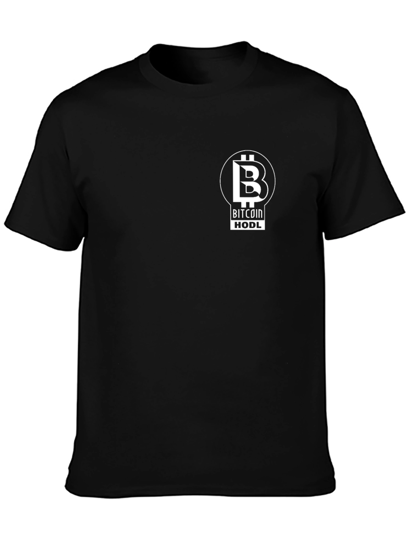 Bitcoin HODL Graphic Tee - Black