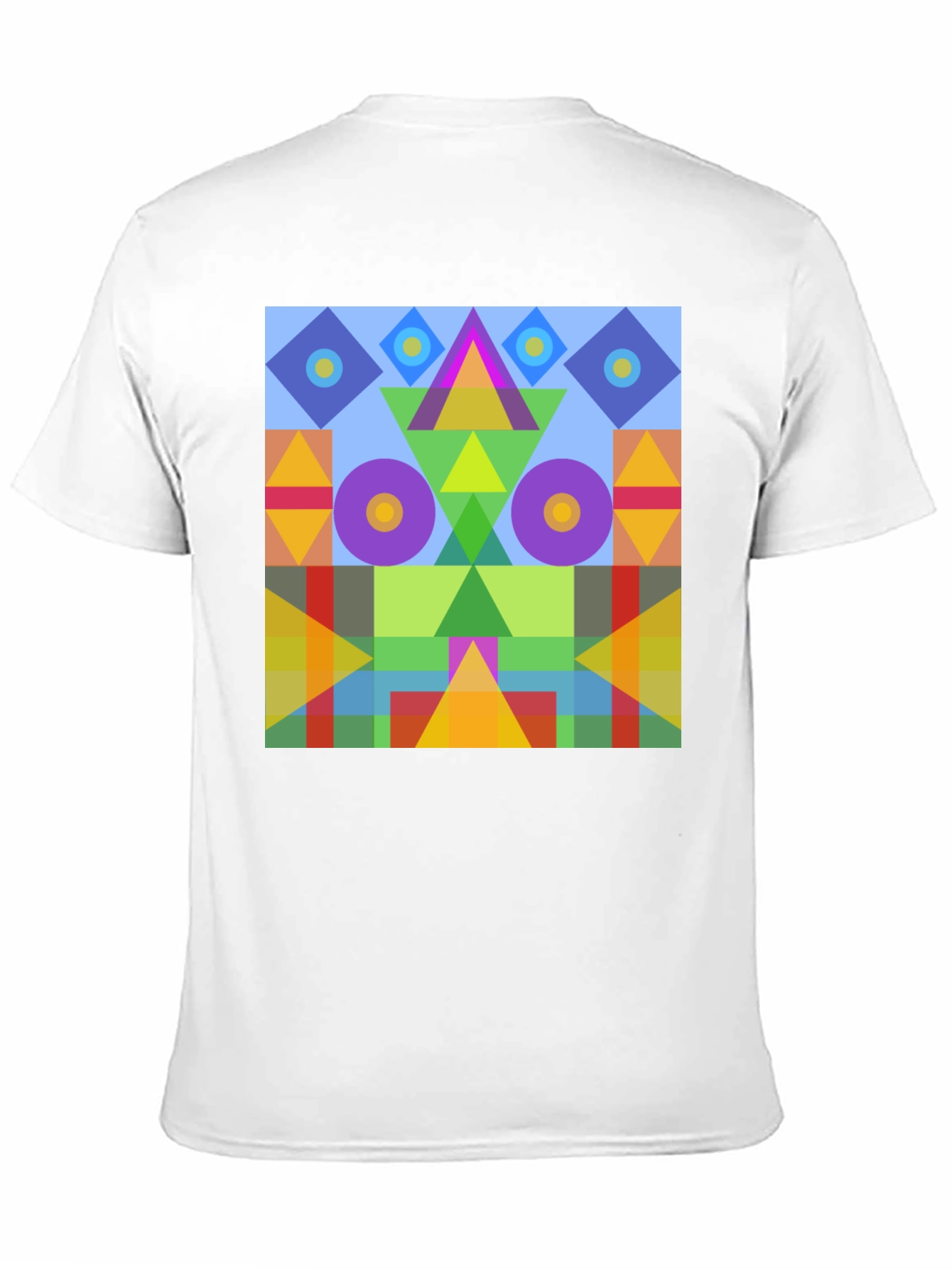 Abstract Geometric Colorful T-Shirt