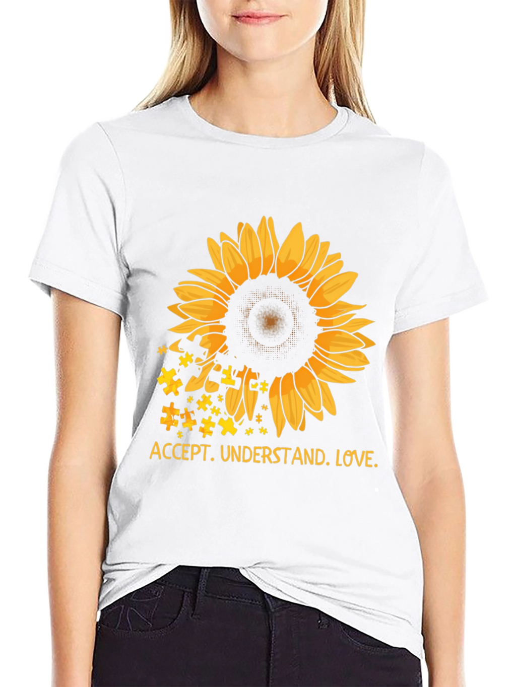 Sunflower Autism Awareness T-Shirt
