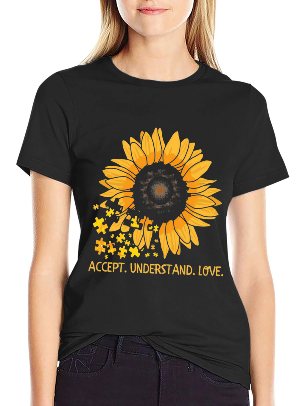 Sunflower Autism Awareness T-Shirt