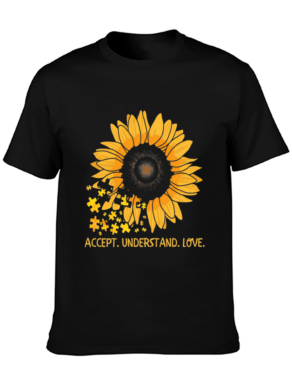 Sunflower Autism Awareness T-Shirt