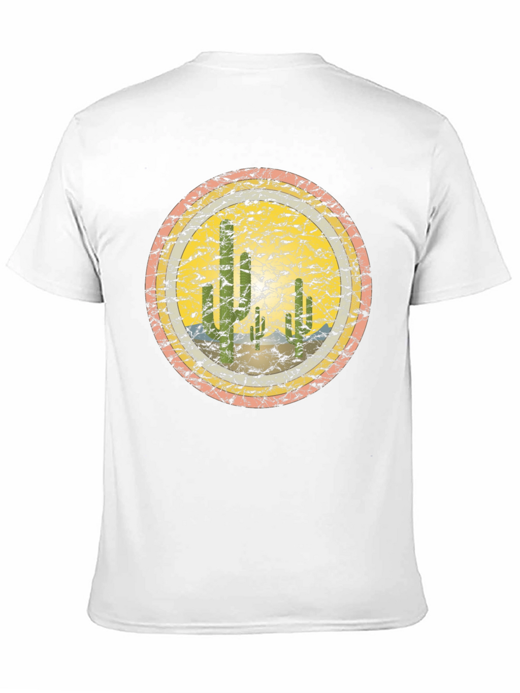 Retro Desert Cactus Graphic Tee