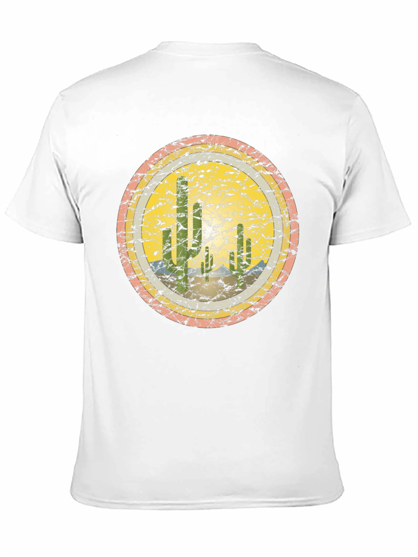 Retro Desert Cactus Graphic Tee