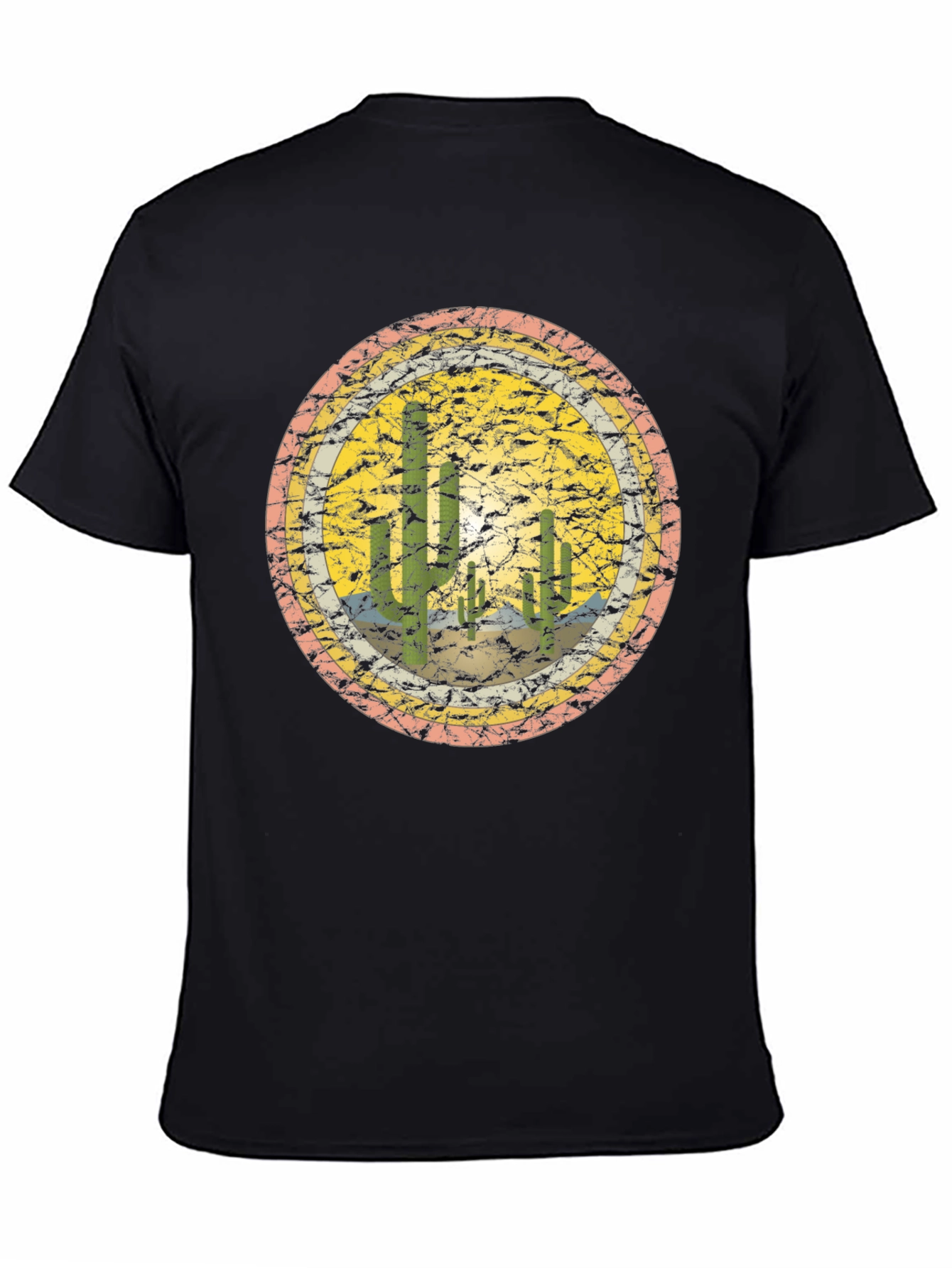 Retro Desert Cactus Graphic Tee