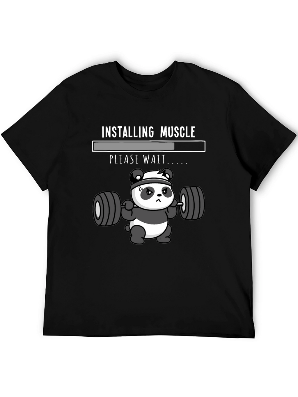 Installing Muscle Panda T-Shirt