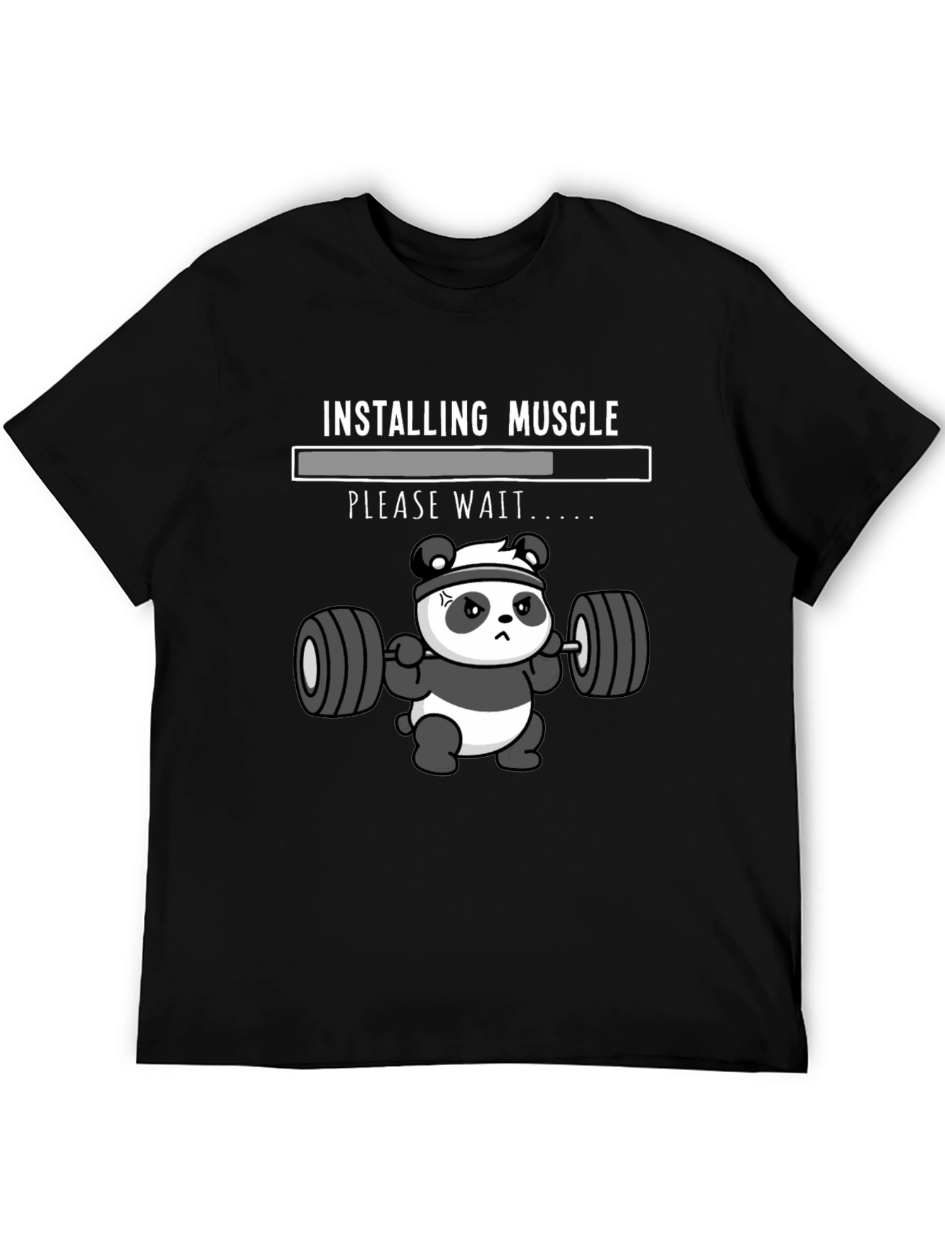 Installing Muscle Panda T-Shirt