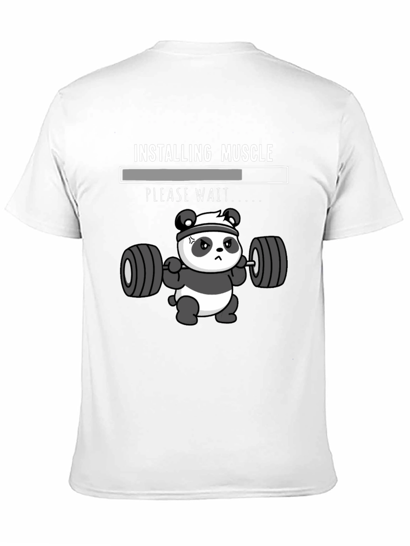 Installing Muscle Panda T-Shirt