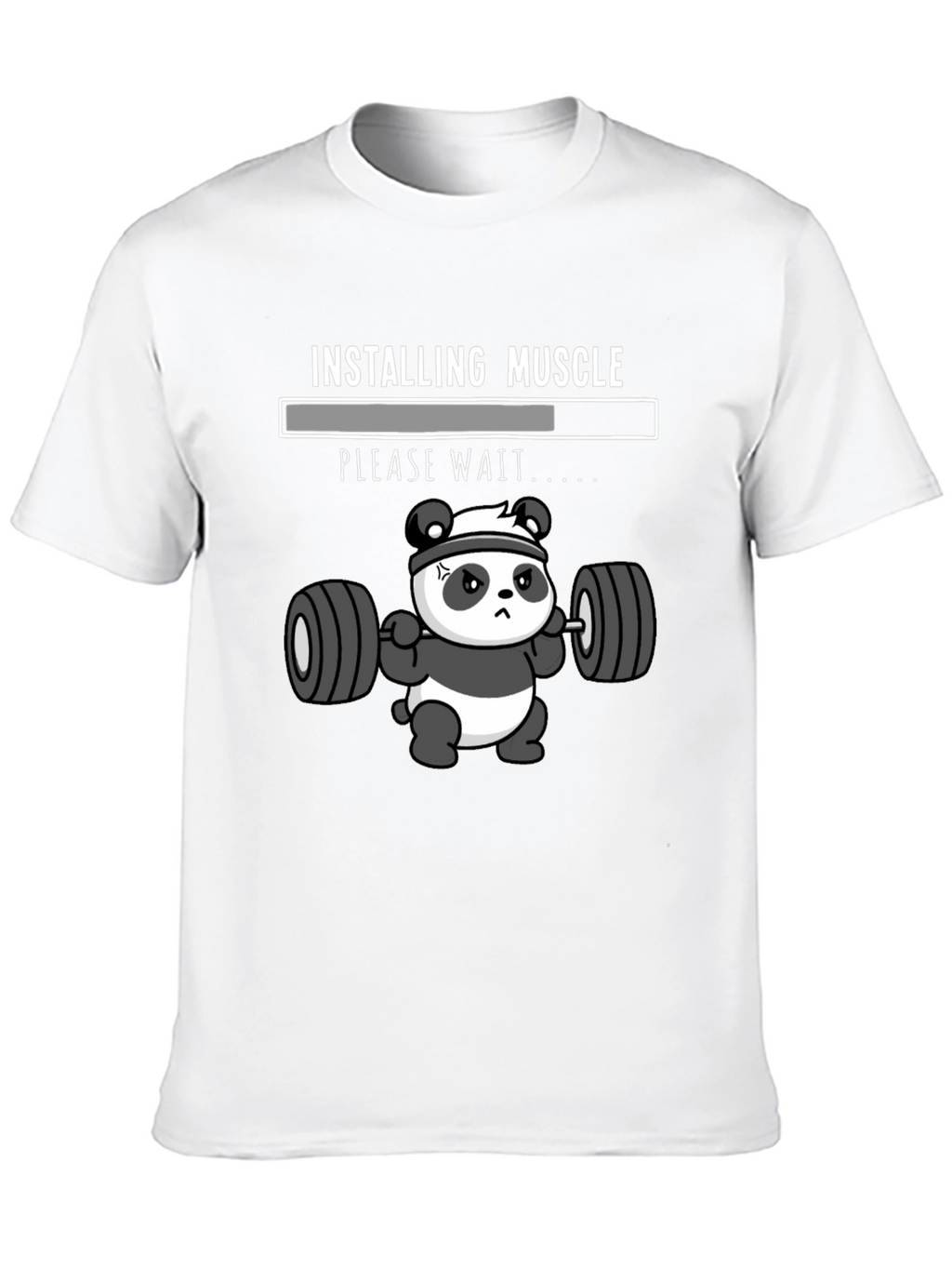 Installing Muscle Panda T-Shirt