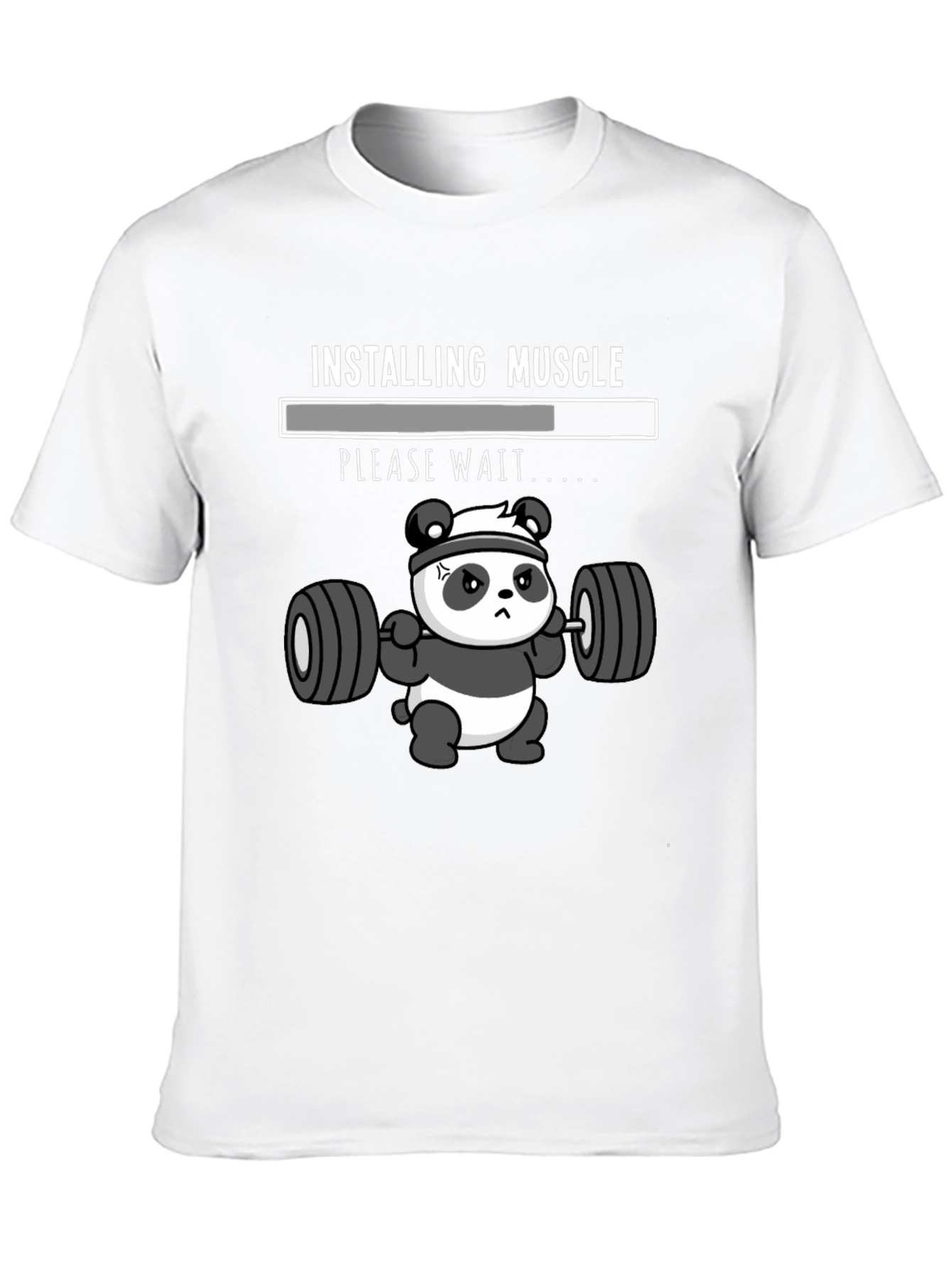 Installing Muscle Panda T-Shirt