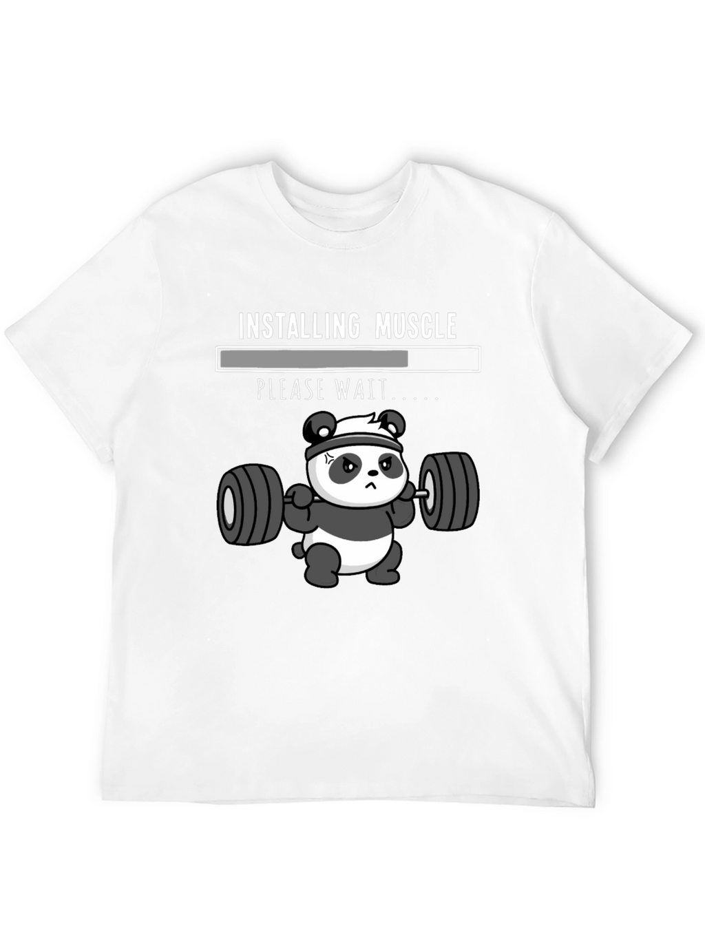 Installing Muscle Panda T-Shirt