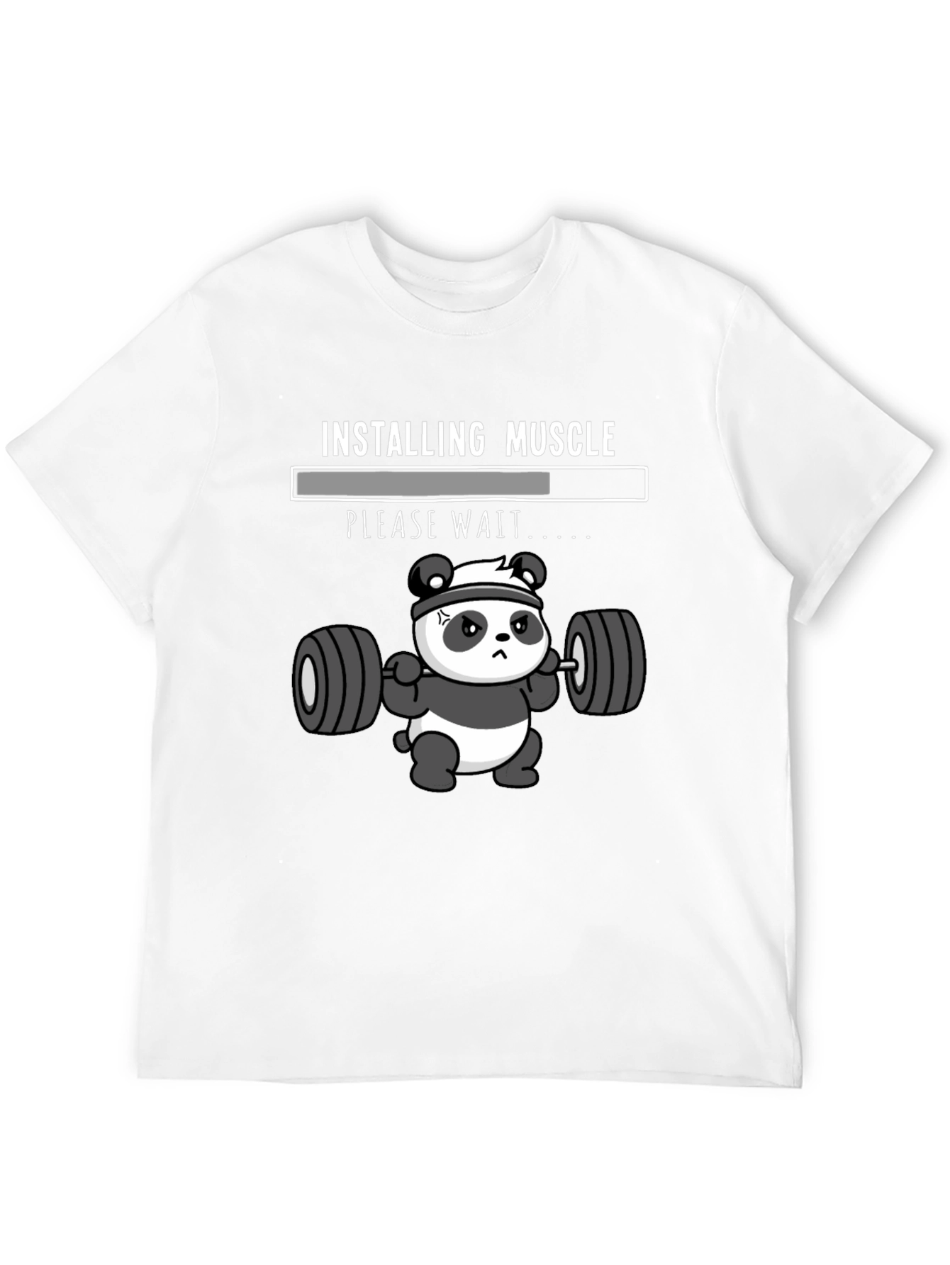 Installing Muscle Panda T-Shirt