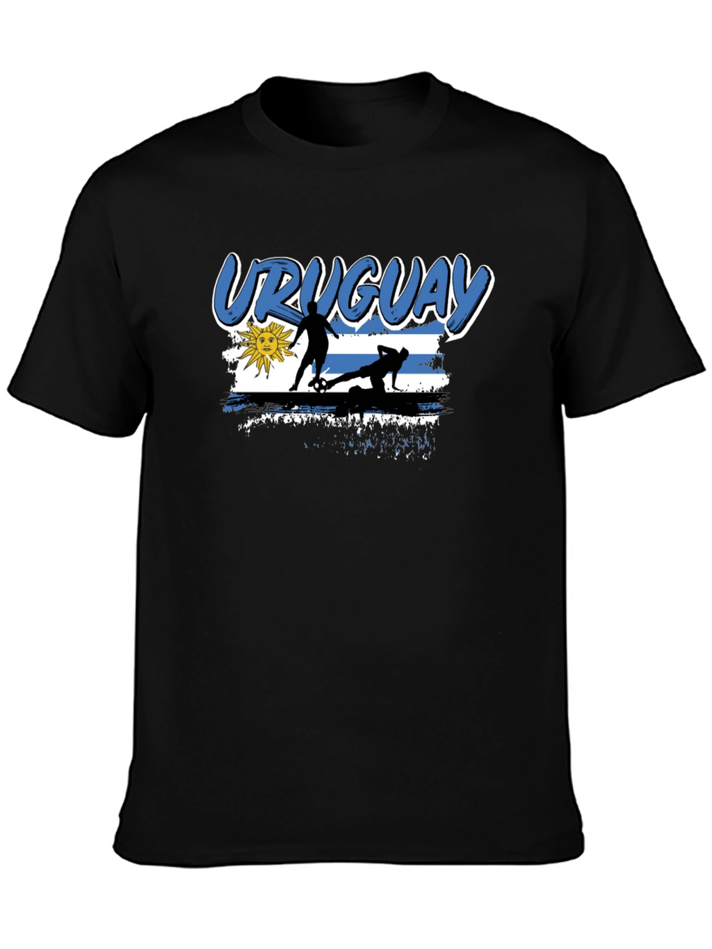 Uruguay Soccer Fan T-Shirt - Black