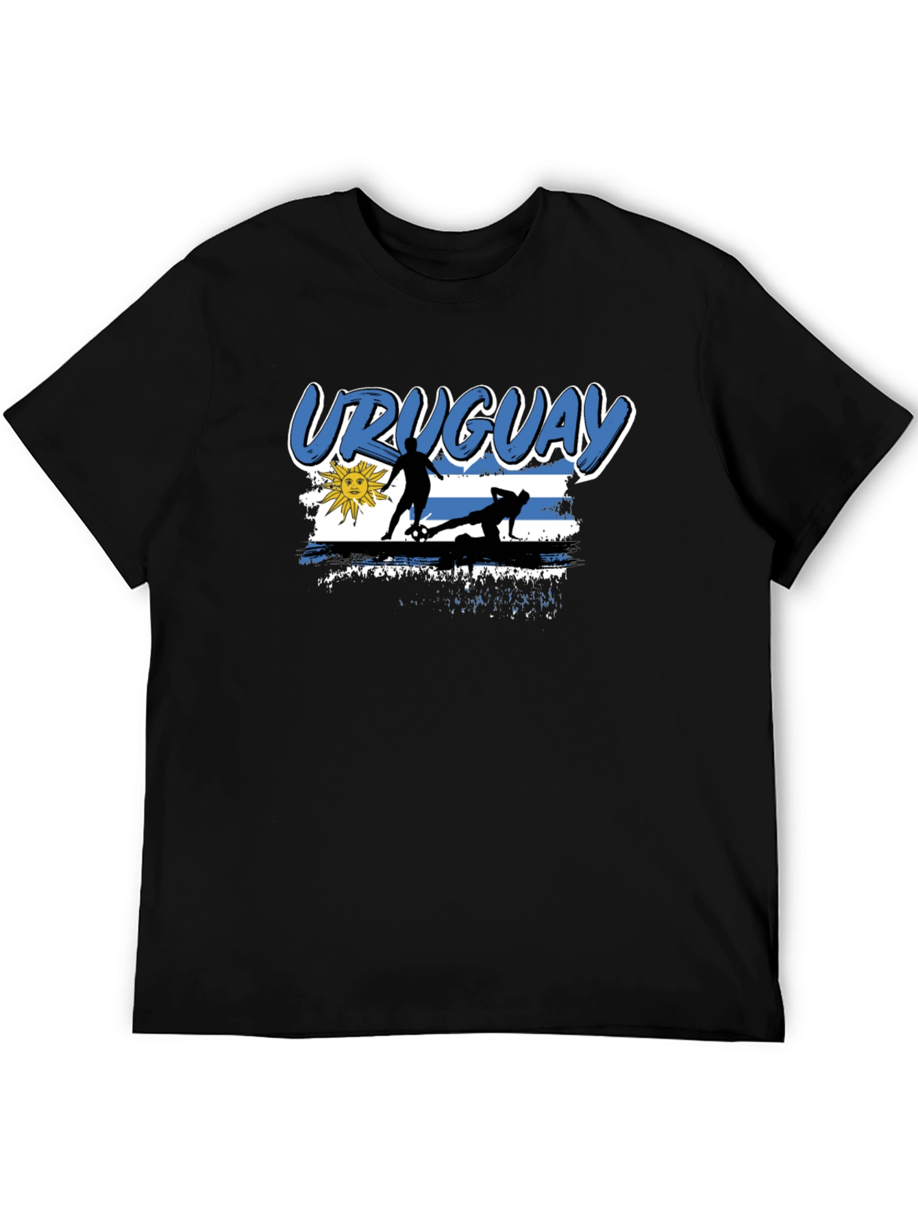 Uruguay Soccer Fan T-Shirt - Black