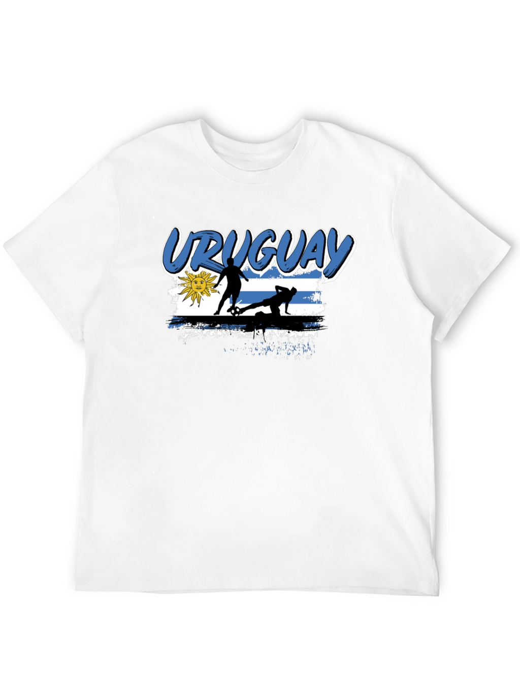 Uruguay Soccer Fan T-Shirt - Black