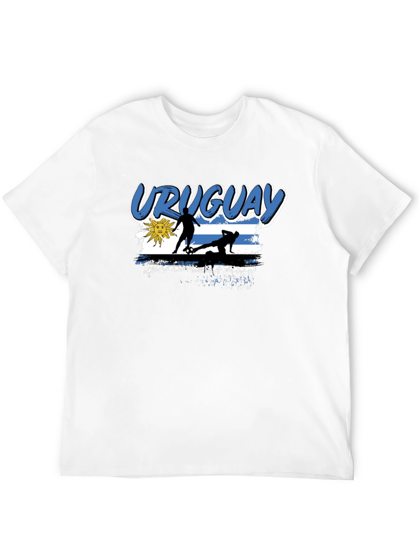 Uruguay Soccer Fan T-Shirt - Black