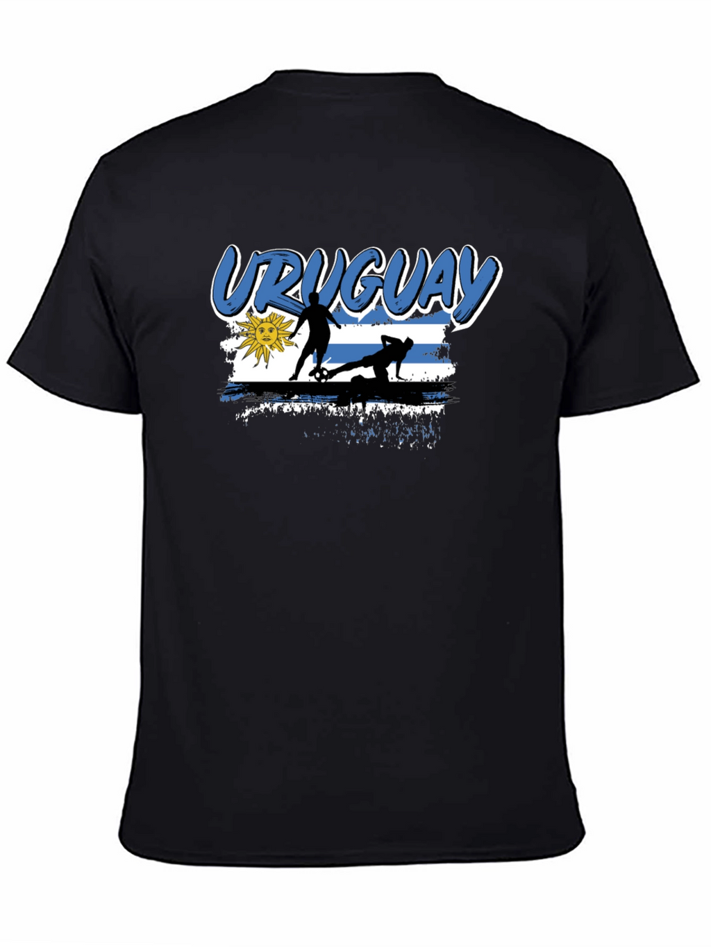 Uruguay Soccer Fan T-Shirt - Black