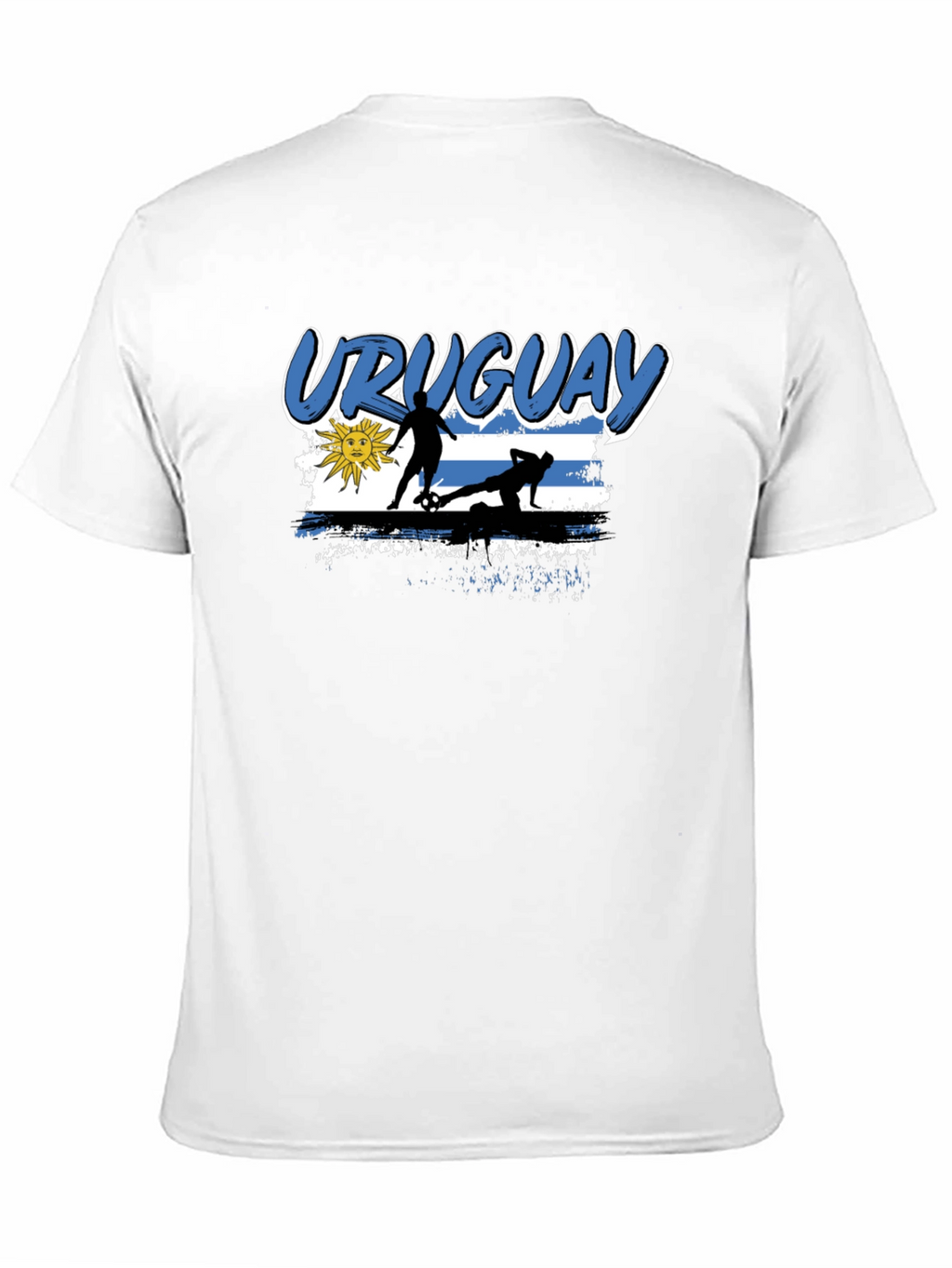 Uruguay Soccer Fan T-Shirt - Black