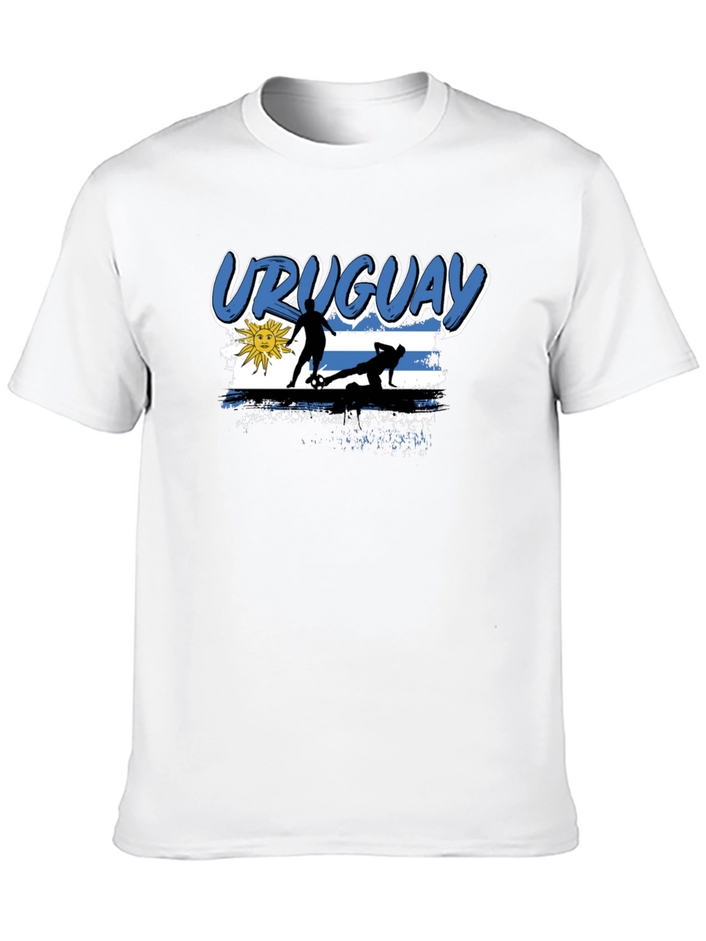Uruguay Soccer Fan T-Shirt - Black