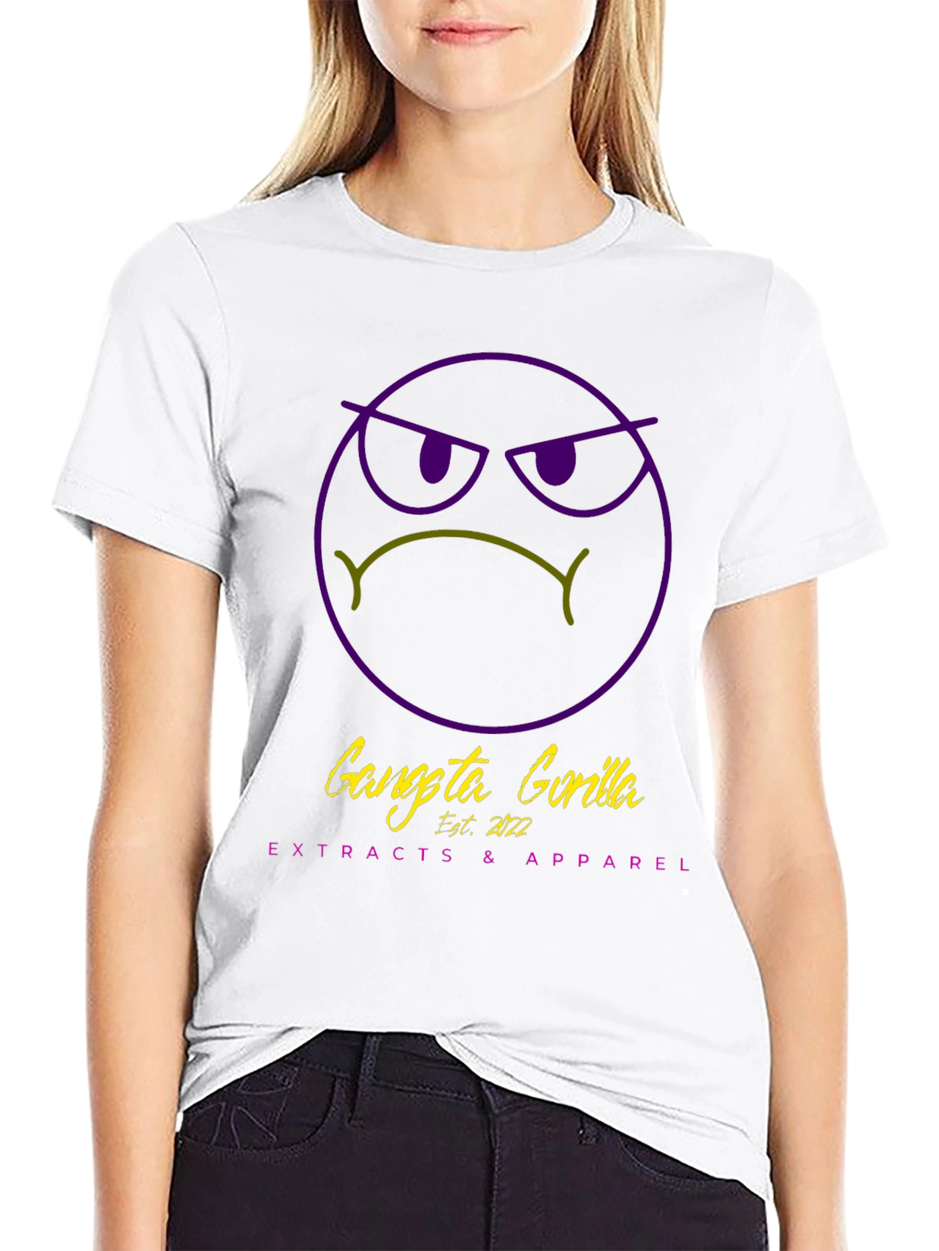 Gangsta Gorilla Graphic T-Shirt