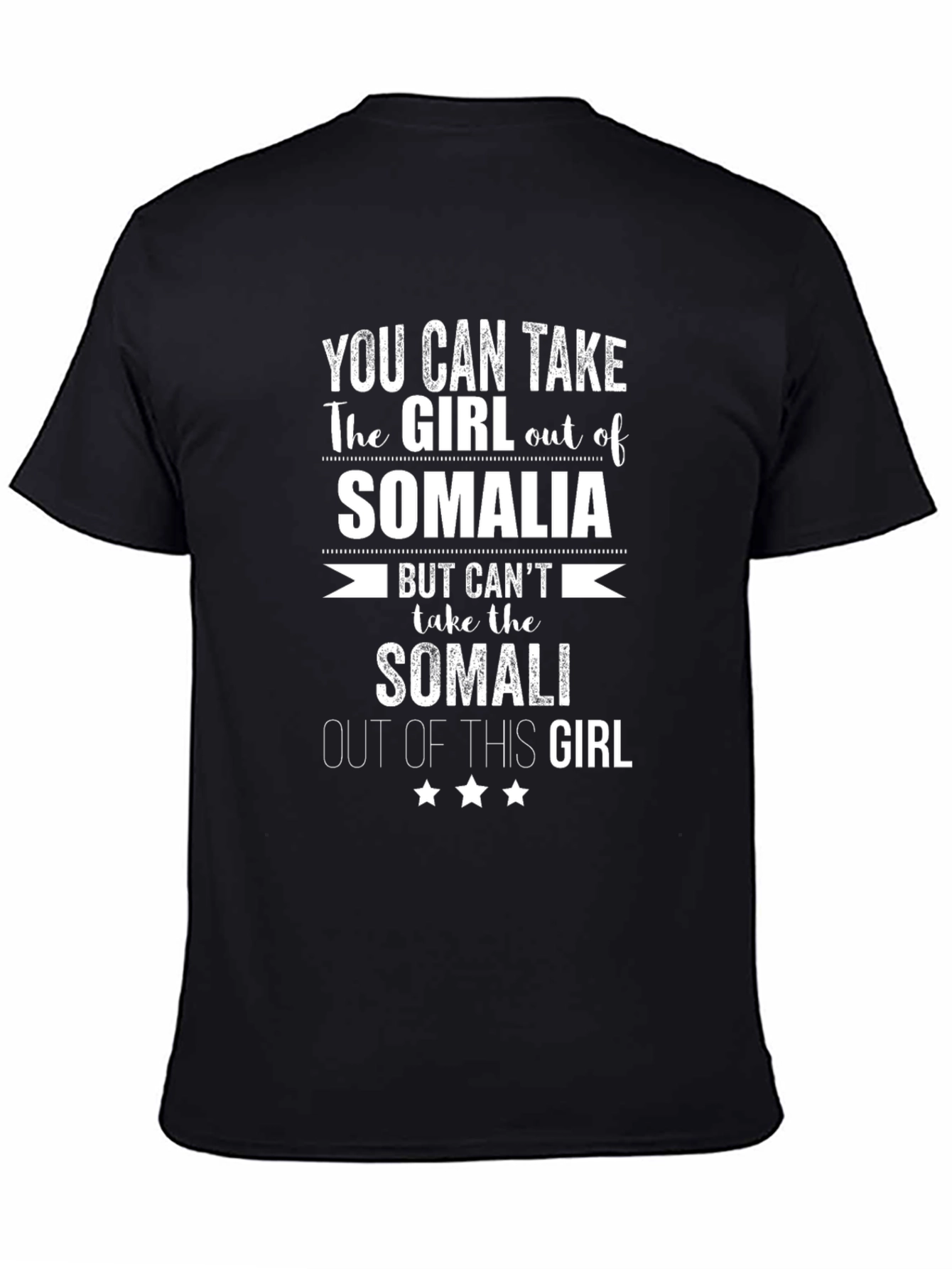Somalia Girl T-Shirt - Pride & Heritage Tee