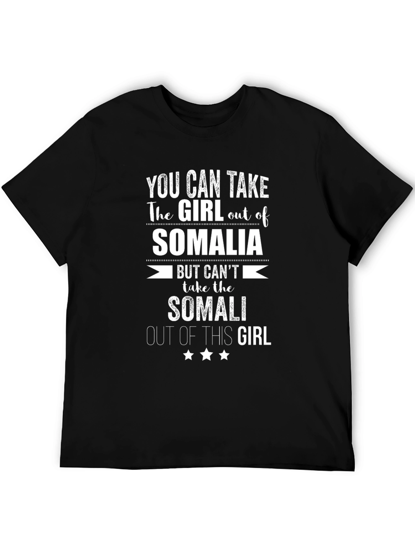 Somalia Girl T-Shirt - Pride & Heritage Tee