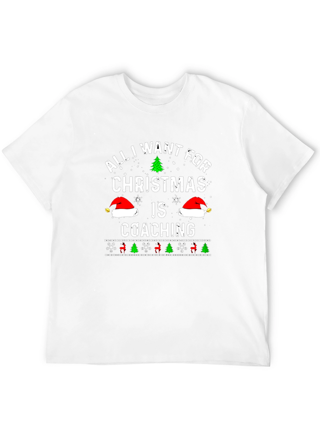 All I Want for Christmas Coaching T-Shirt