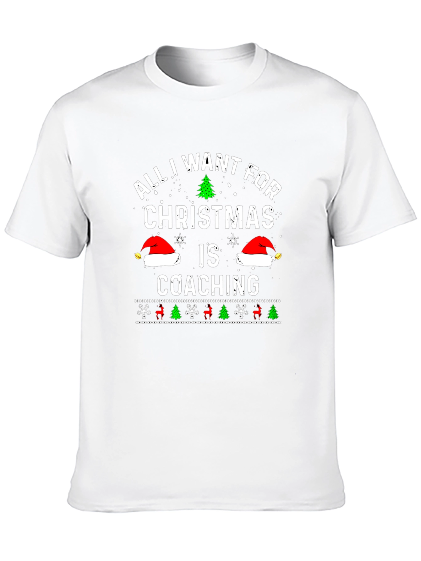 All I Want for Christmas Coaching T-Shirt