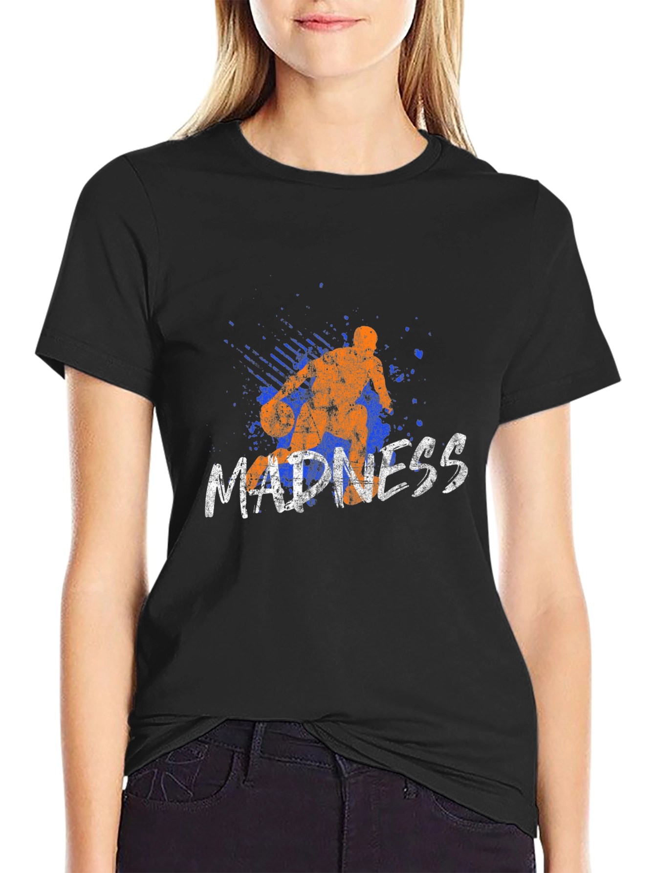 Basketball Madness Graphic Tee - Stylish & Comfortable