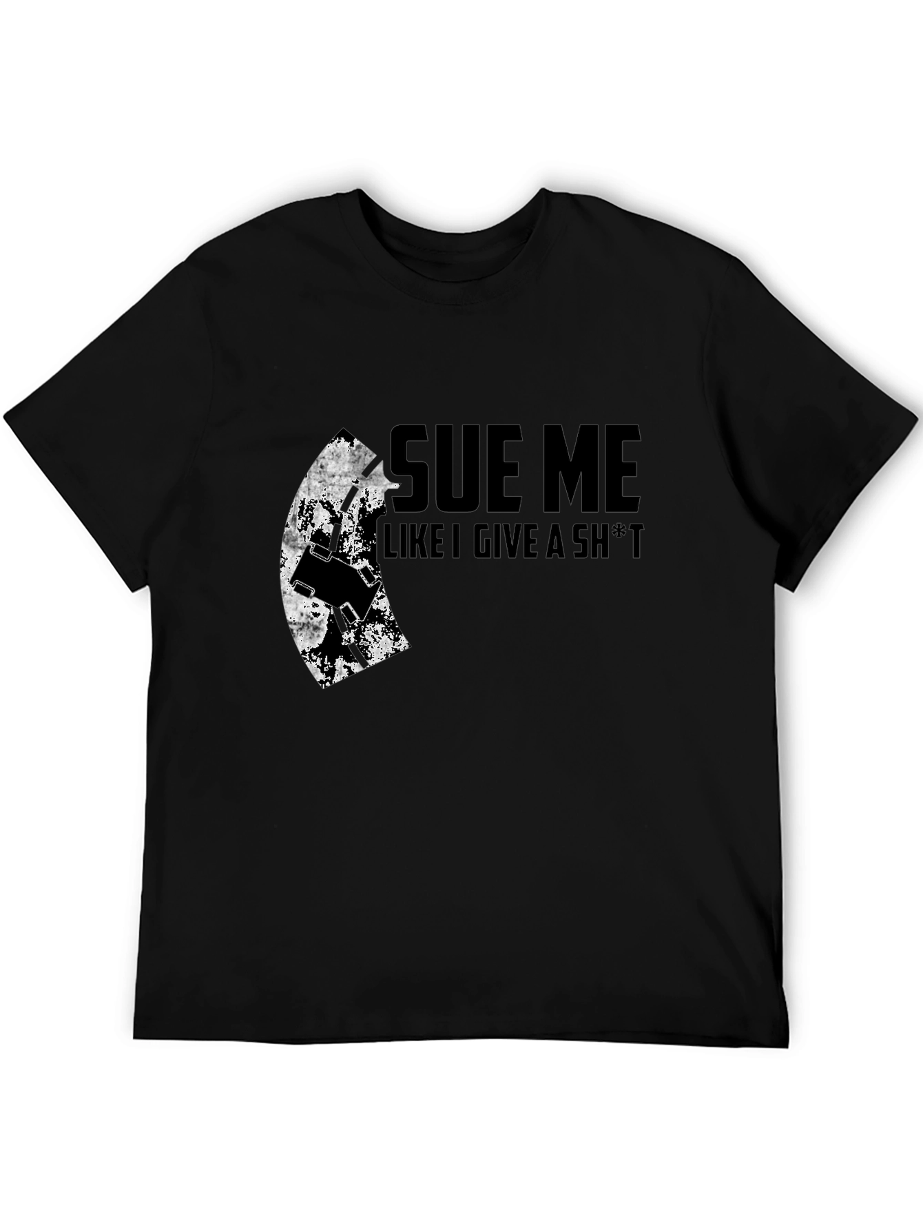 Sue Me Graphic Tee - Bold Statement Shirt