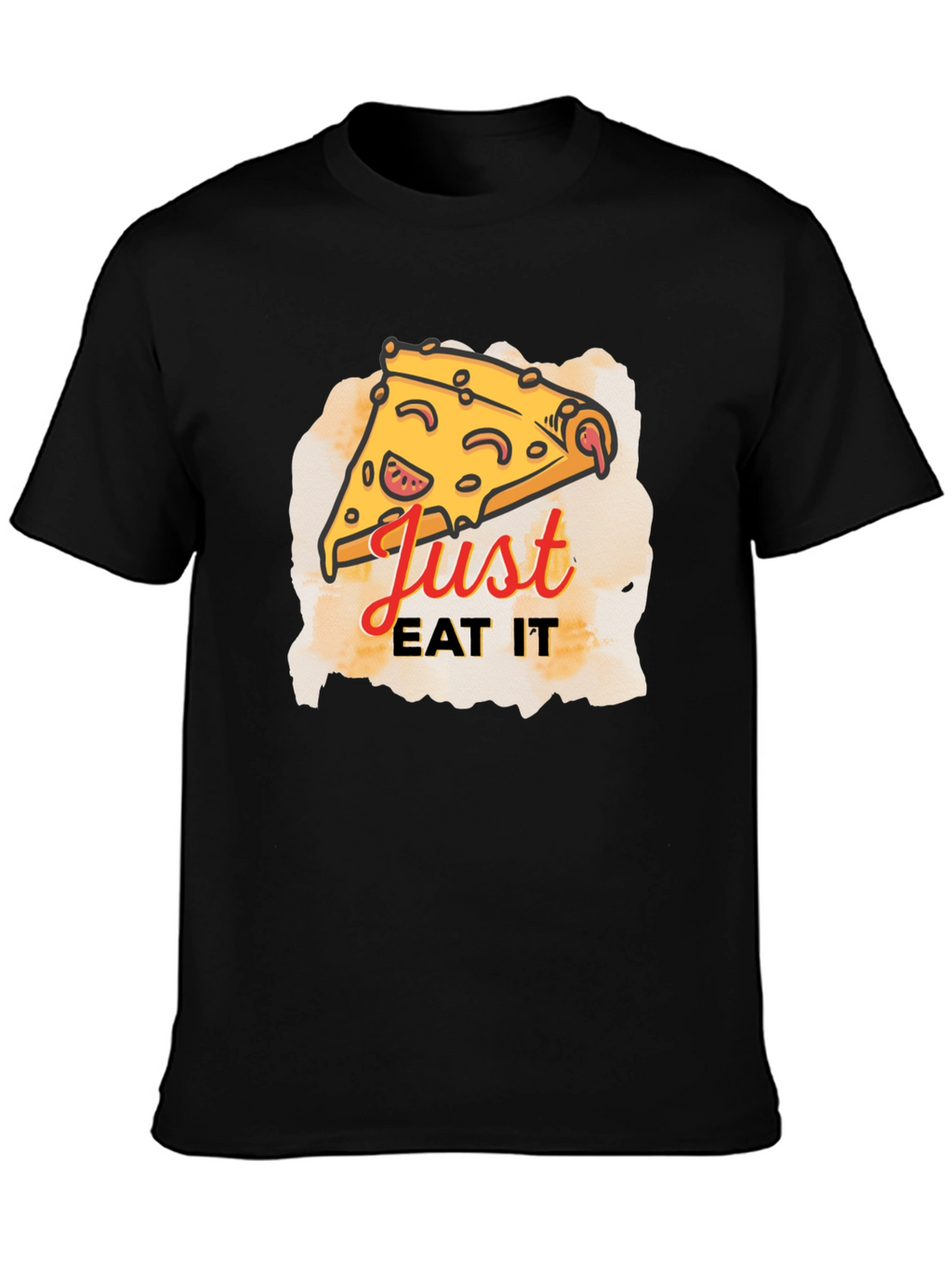Just Eat It Pizza Graphic T-Shirt