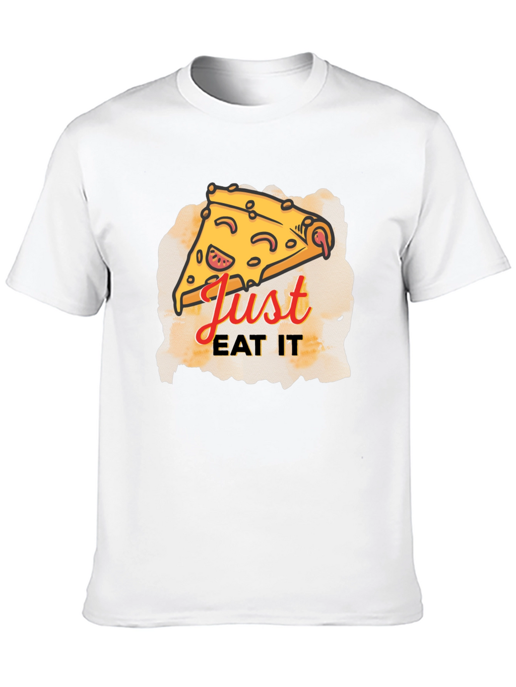 Just Eat It Pizza Graphic T-Shirt