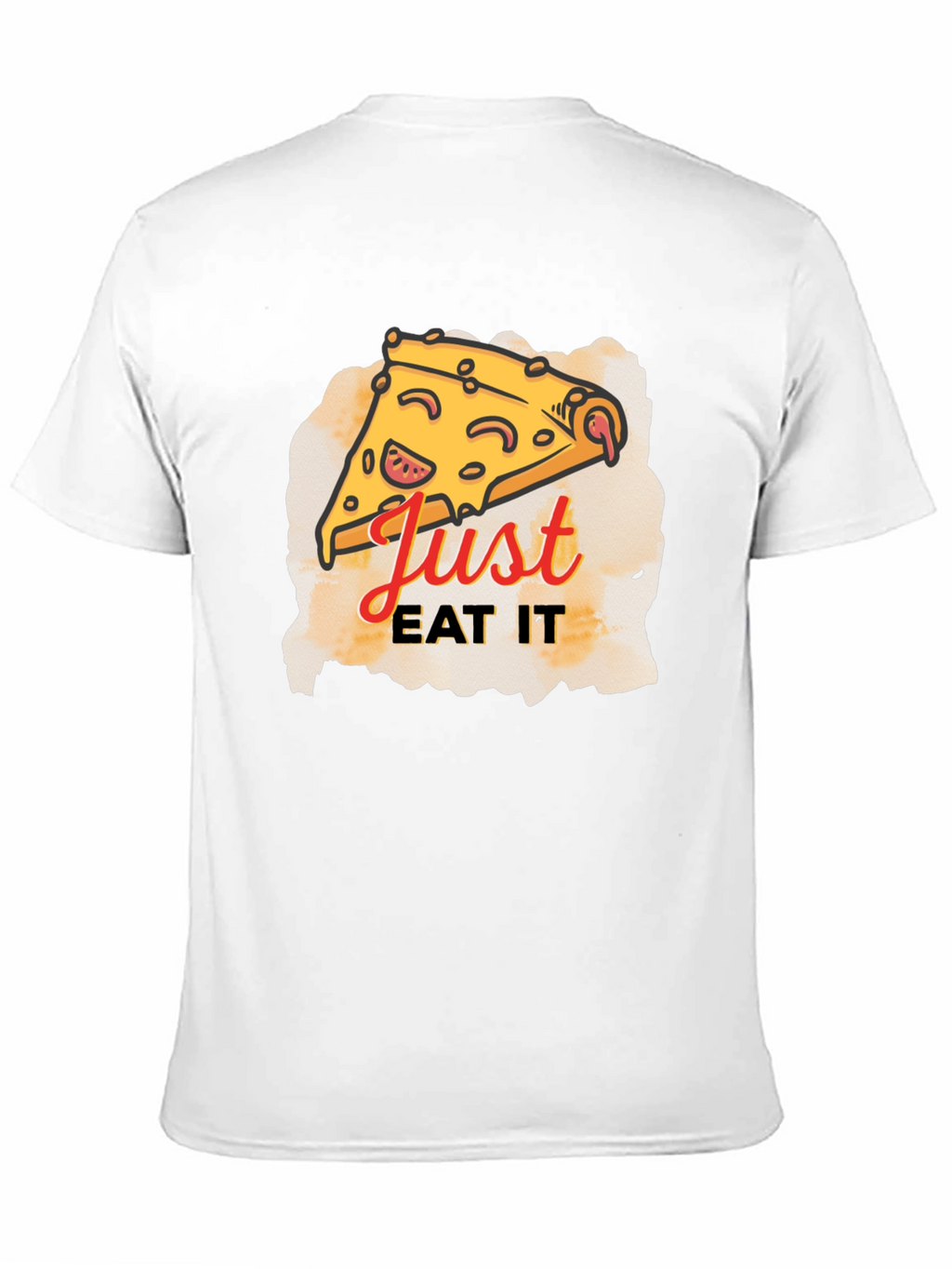 Just Eat It Pizza Graphic T-Shirt