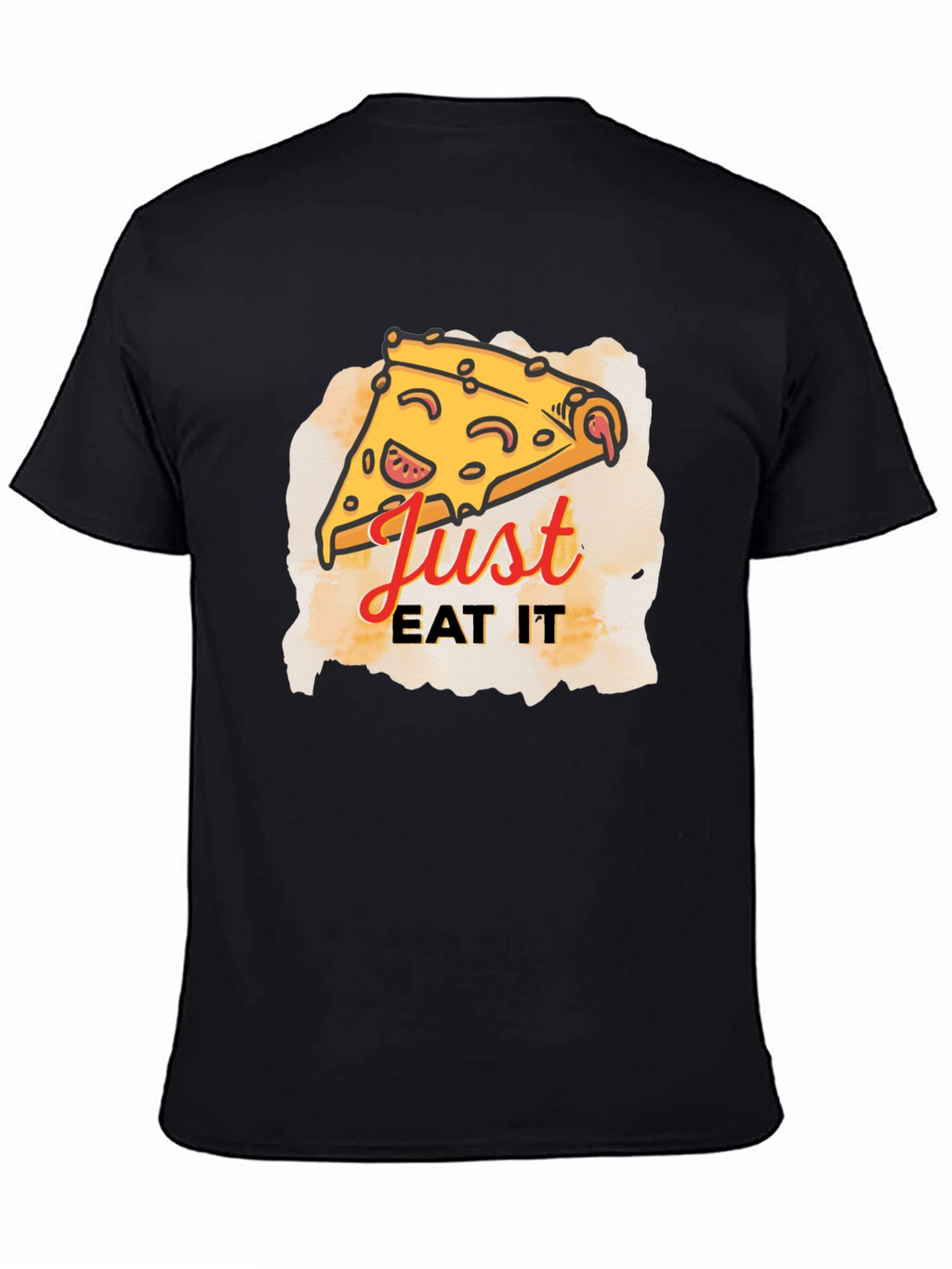 Just Eat It Pizza Graphic T-Shirt