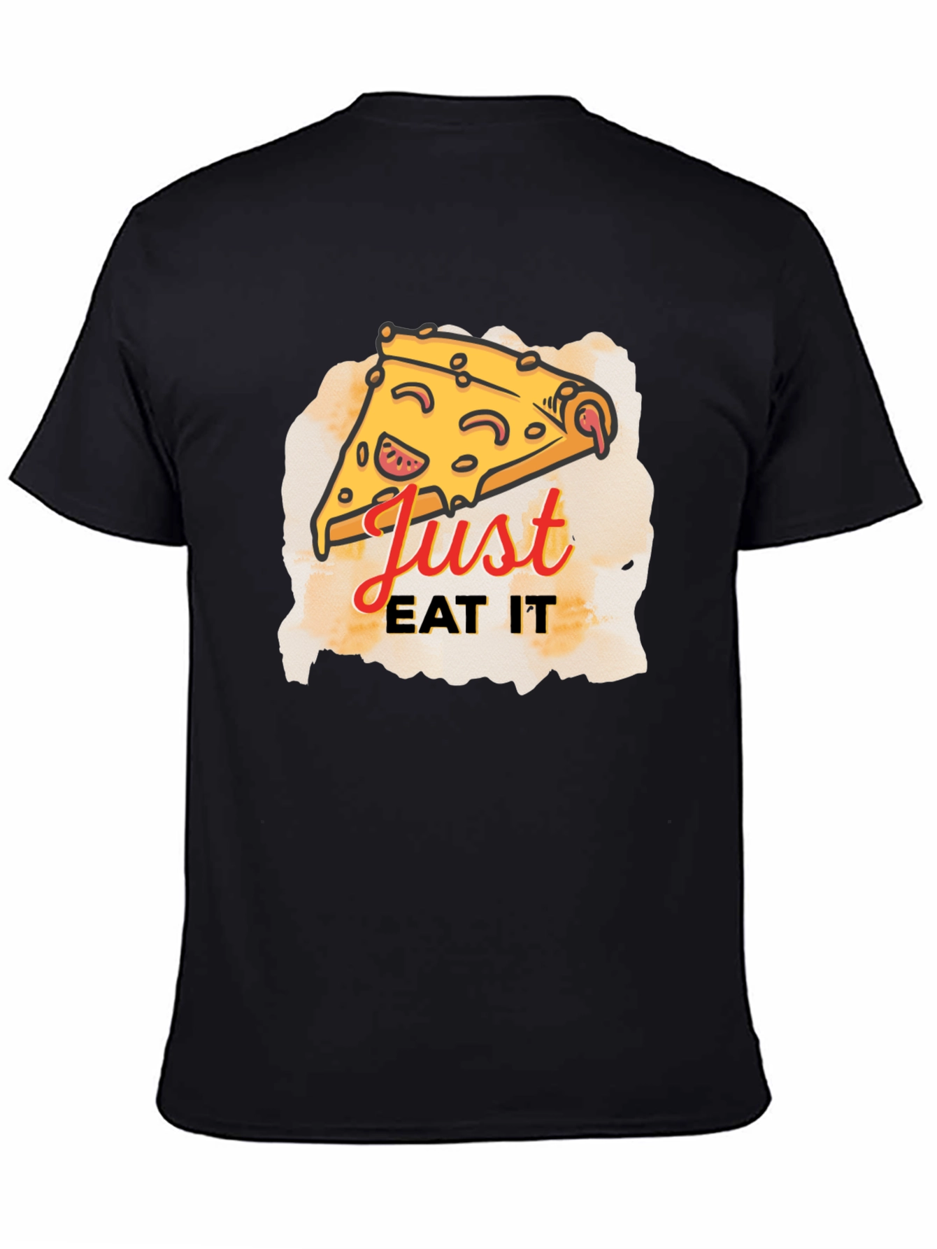 Just Eat It Pizza Graphic T-Shirt