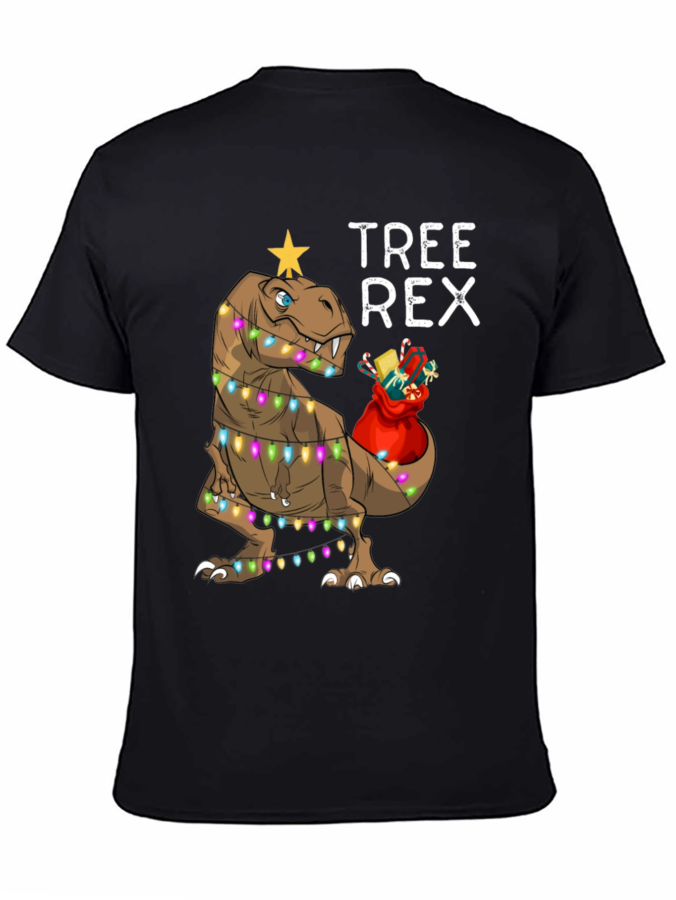 Funny Tree Rex T-Shirt - Dinosaur Christmas Tee