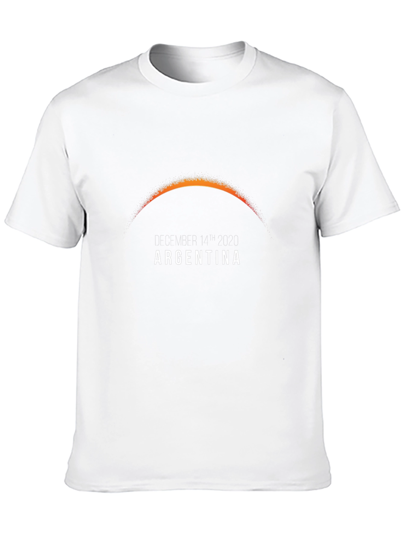 Argentina Eclipse 2020 Black T-Shirt