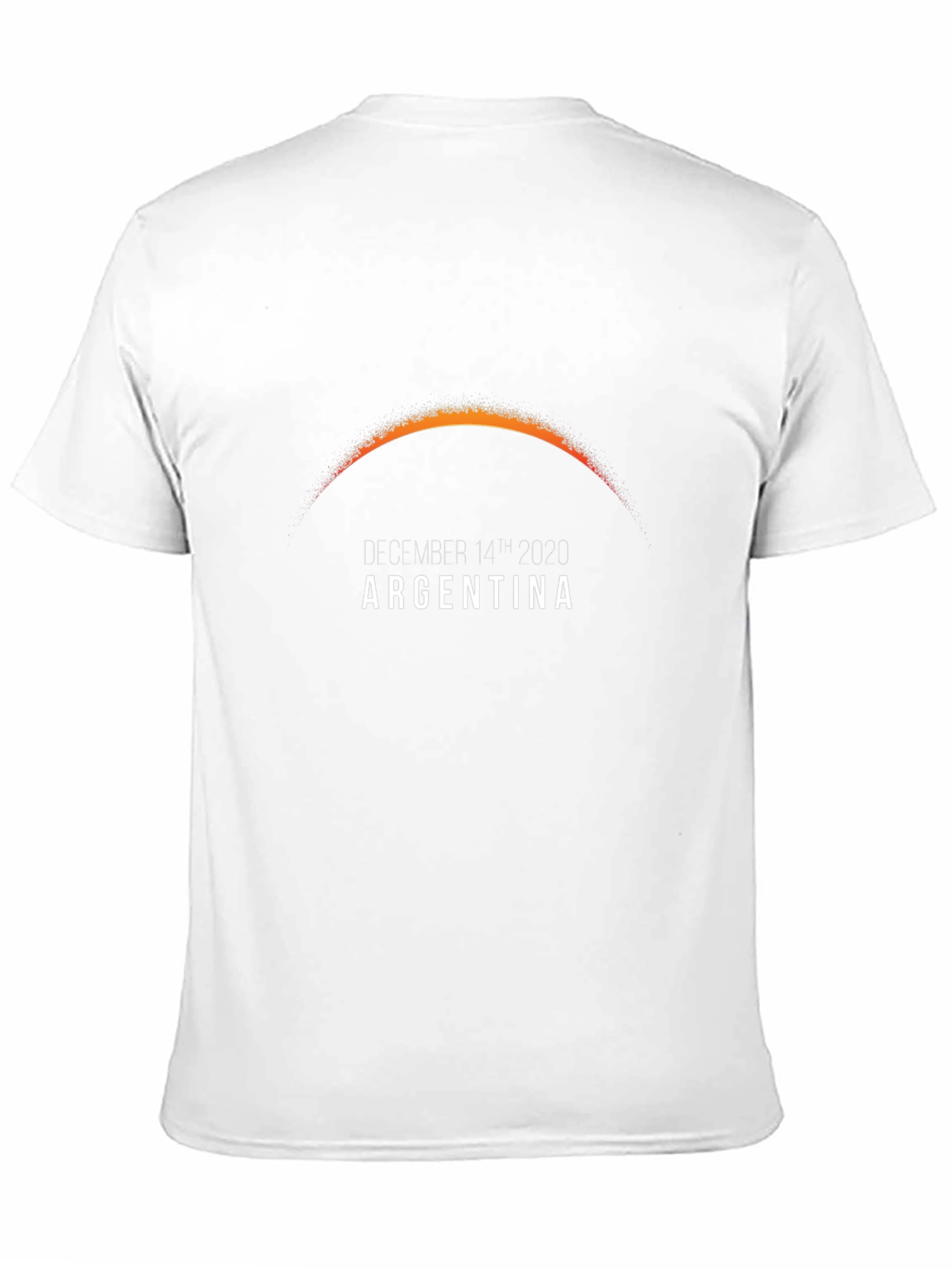 Argentina Eclipse 2020 Black T-Shirt