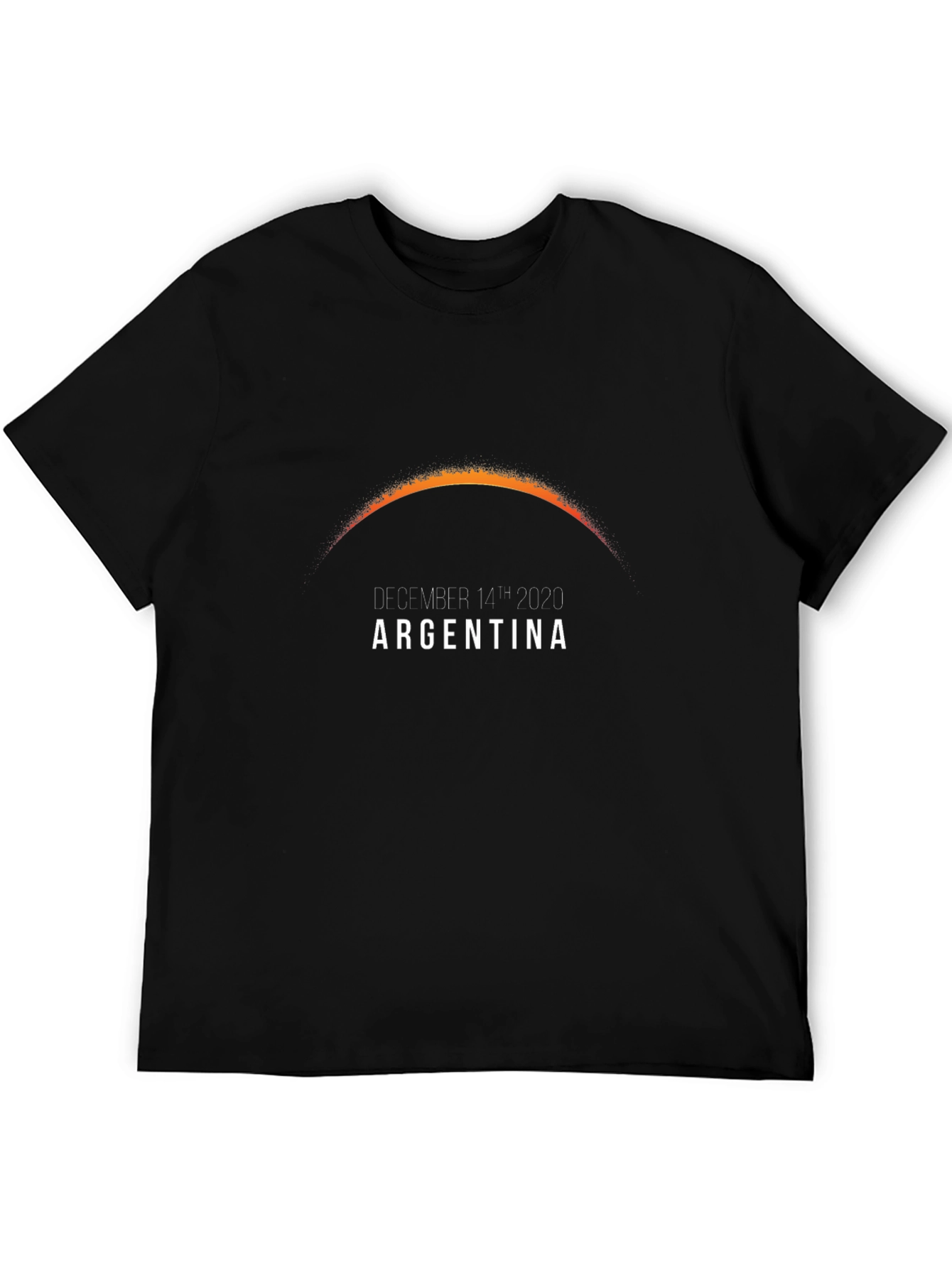 Argentina Eclipse 2020 Black T-Shirt