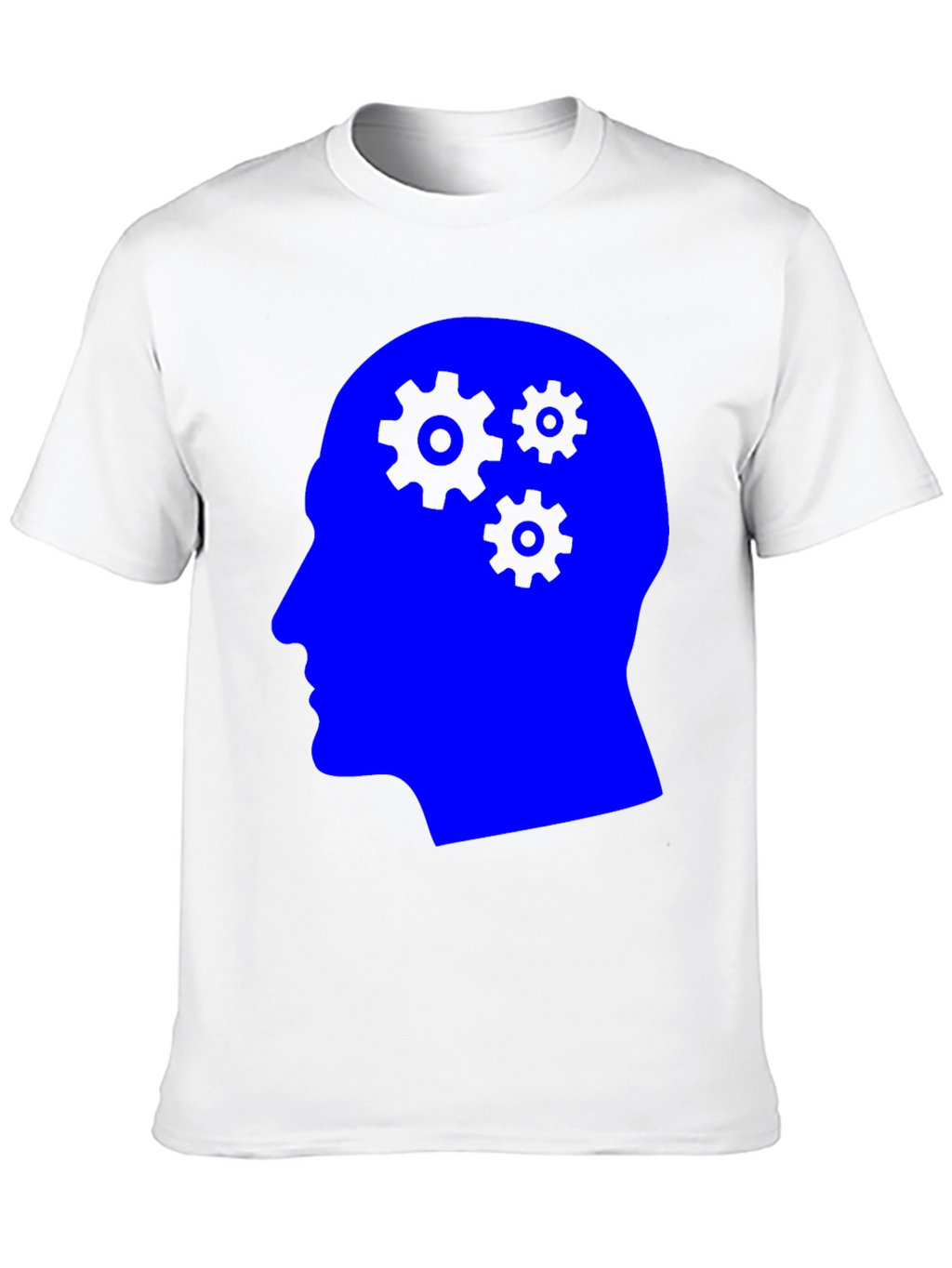 Thinking Gears Graphic Tee - Black Cotton T-Shirt