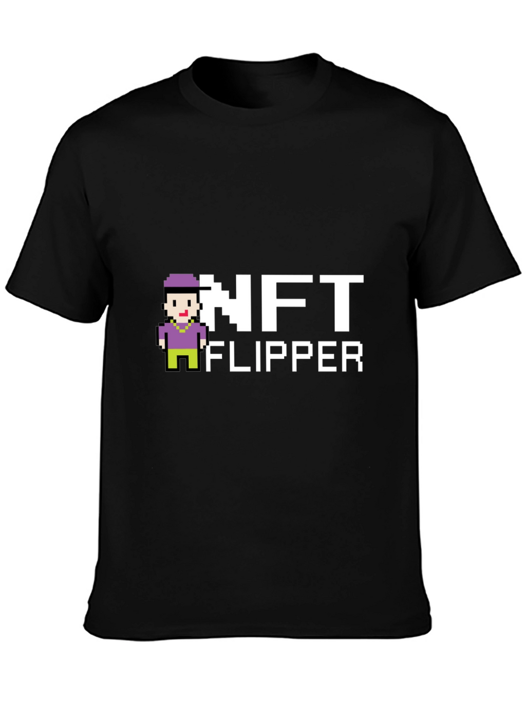 NFT Flipper Black T-Shirt