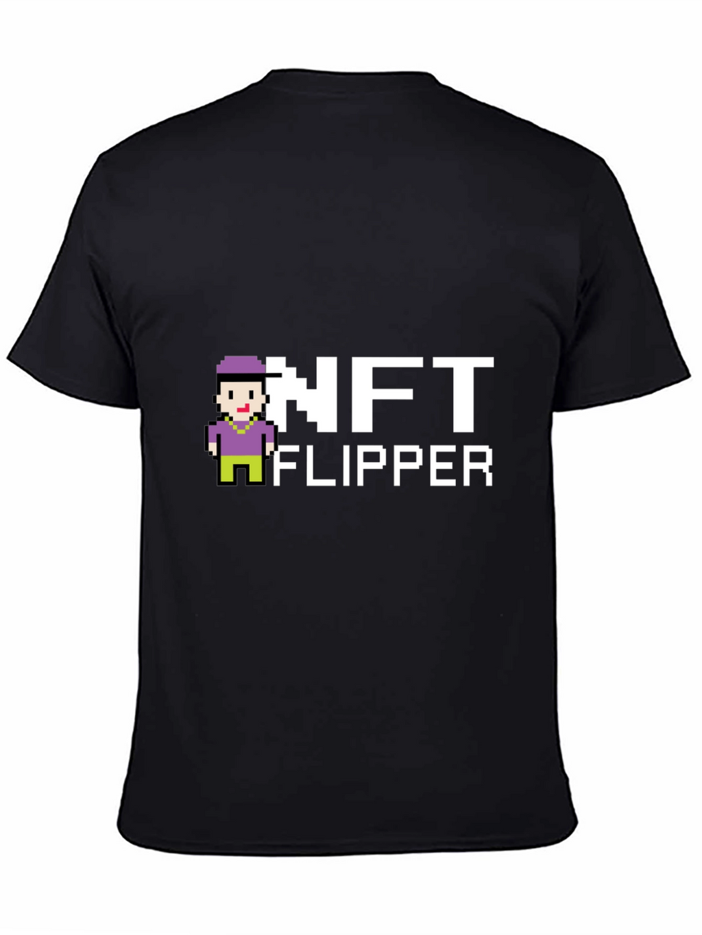 NFT Flipper Black T-Shirt