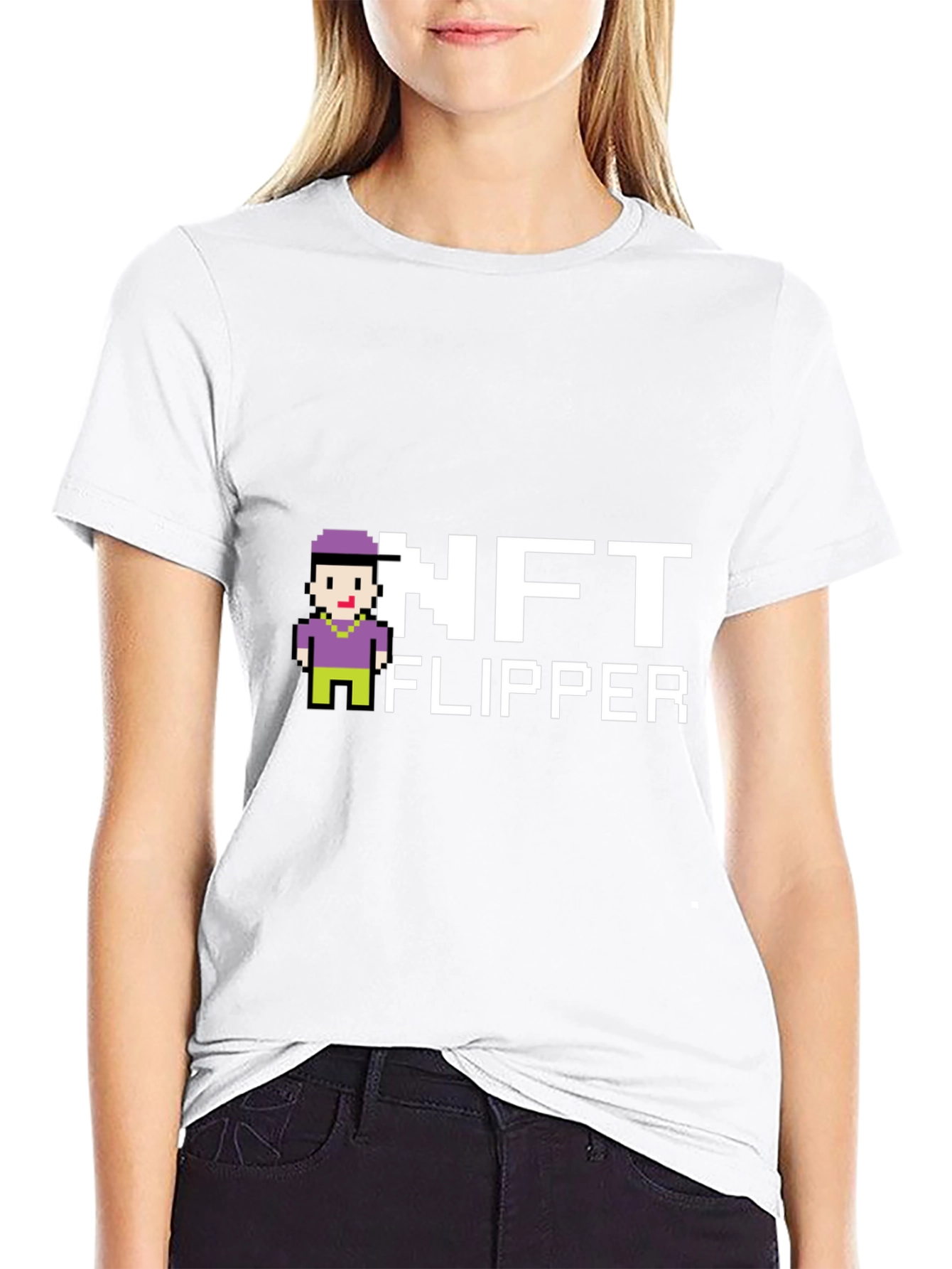 NFT Flipper Black T-Shirt