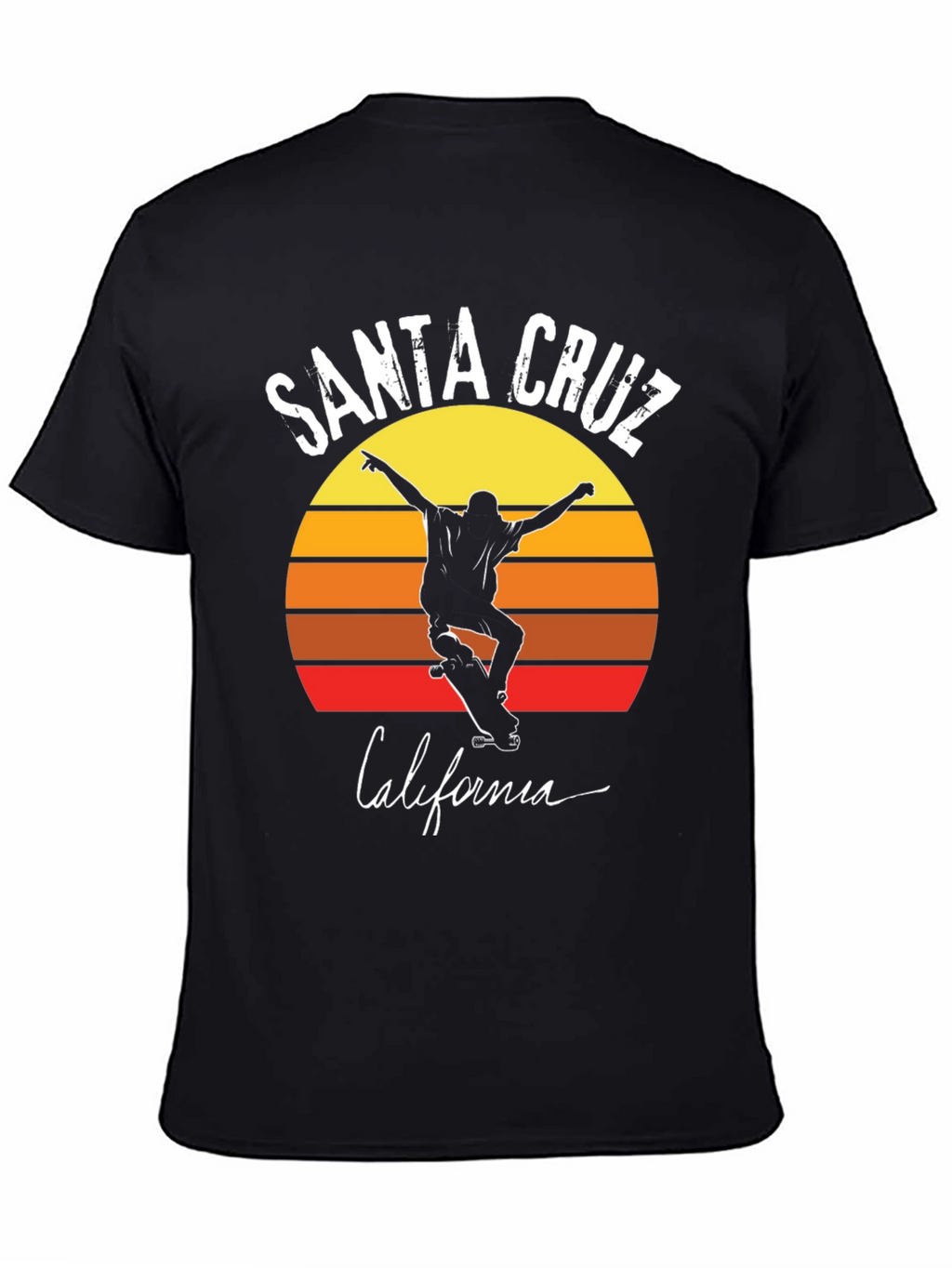 Santa Cruz California Skateboard T-Shirt