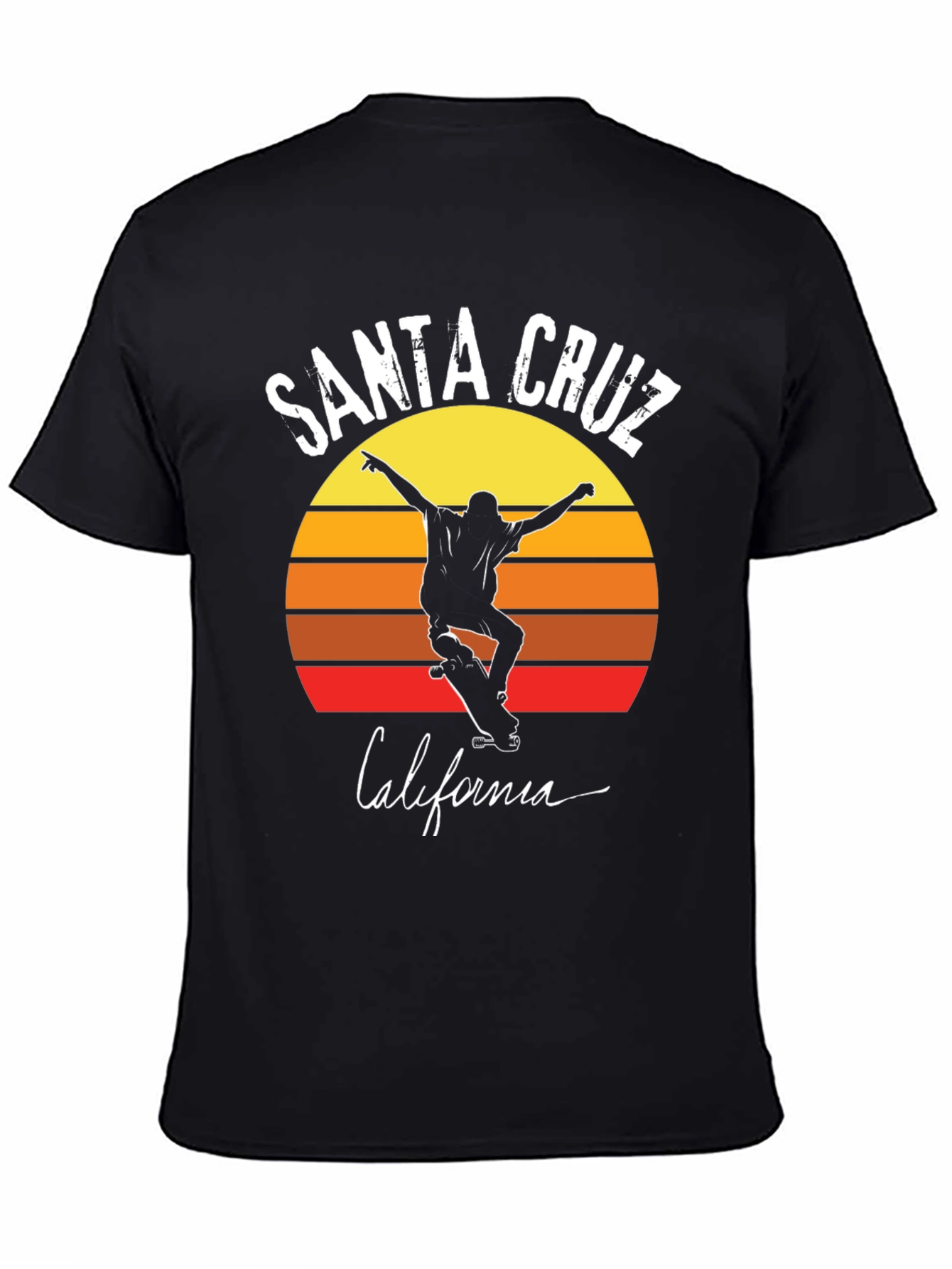 Santa Cruz California Skateboard T-Shirt